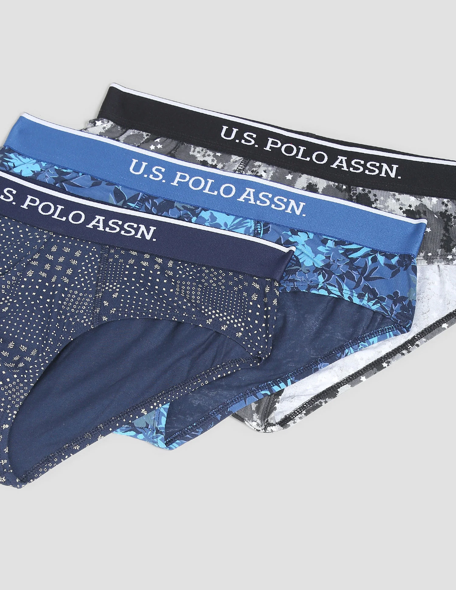 Abrasion Free Printed OEB01 Briefs - Pack Of 3 - Image 2