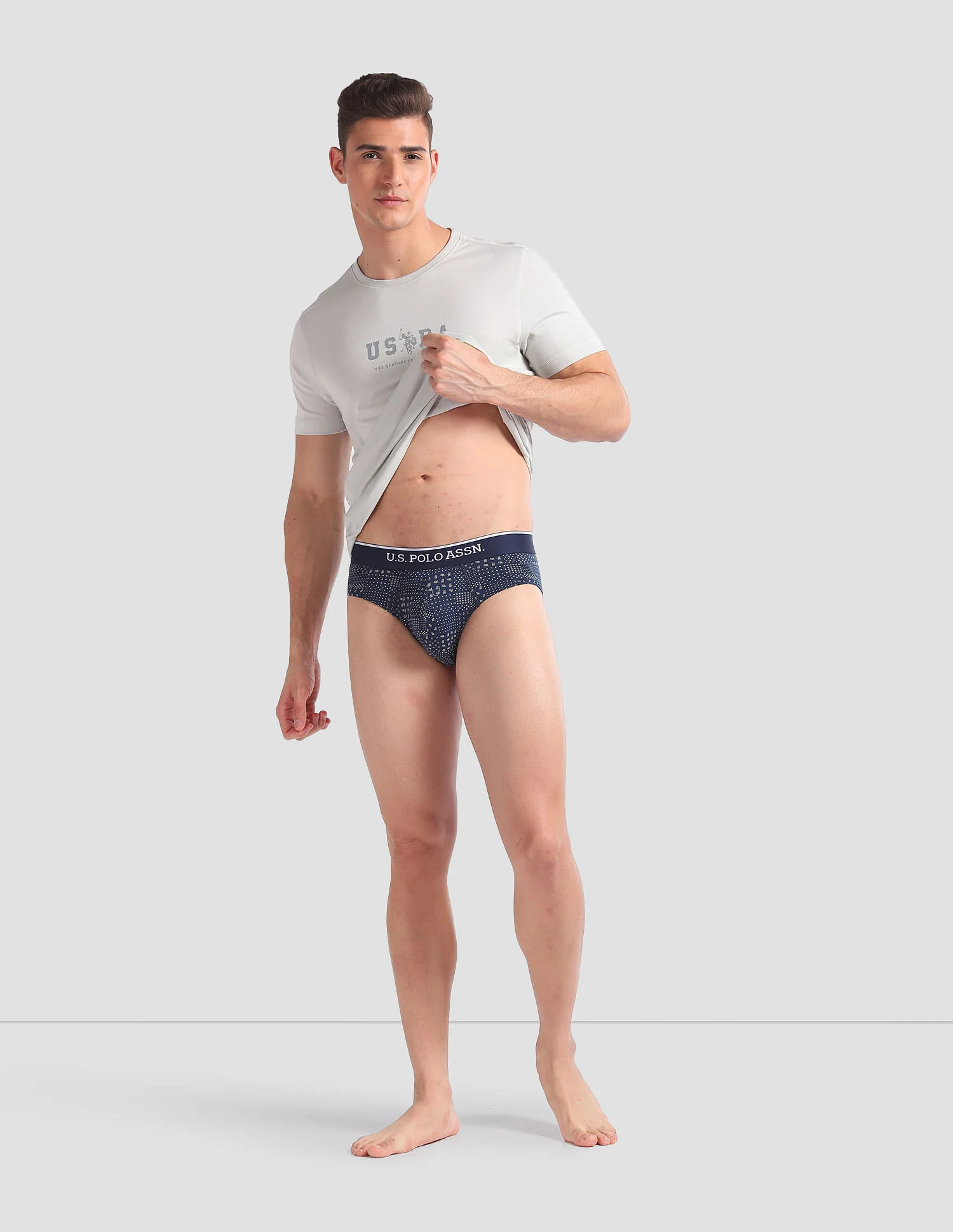 Abrasion Free Printed OEB01 Briefs - Pack Of 3 - Image 3