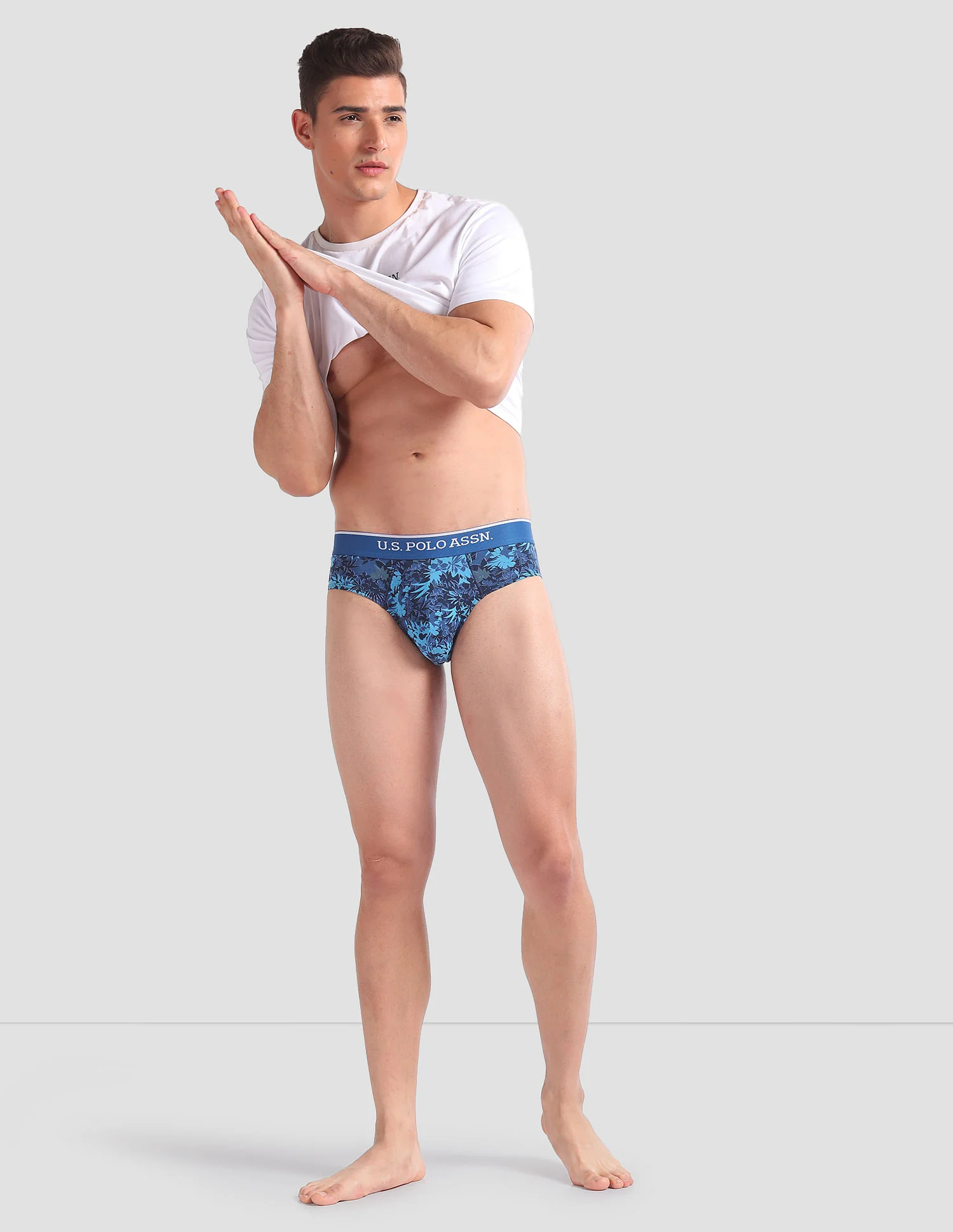 Abrasion Free Printed OEB01 Briefs - Pack Of 3 - Image 5