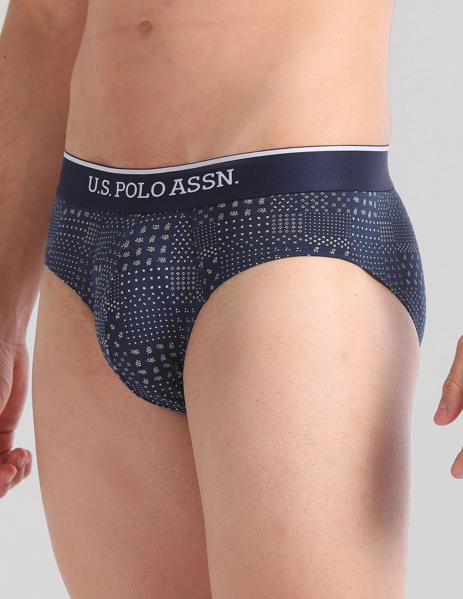 Abrasion Free Printed OEB01 Briefs - Pack Of 3 - Image 7