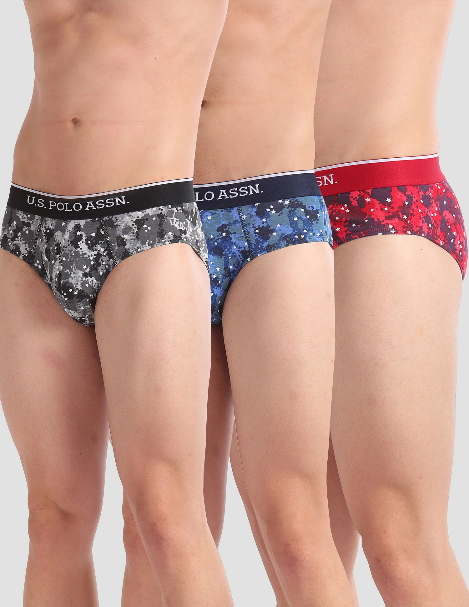 Abrasion Free Printed OEB01 Briefs - Pack Of 3 - Image 6