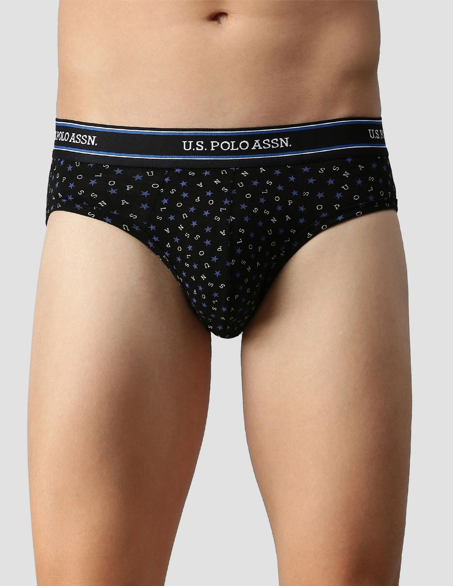 All Over Print Cotton Spandex I615 Briefs - Pack Of 3 - Image 2