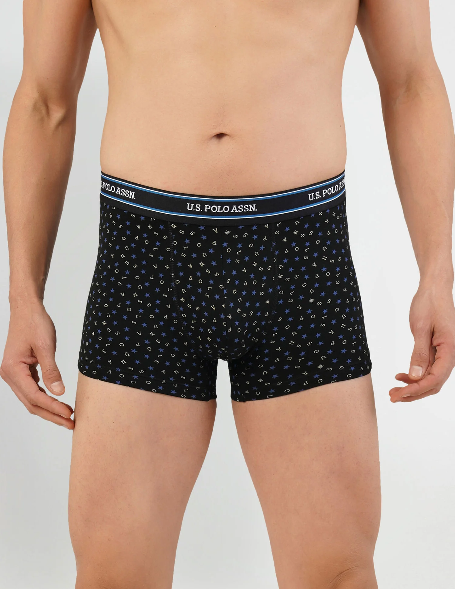 All Over Print Cotton Spandex I616 Trunks - Pack Of 2 - Image 8