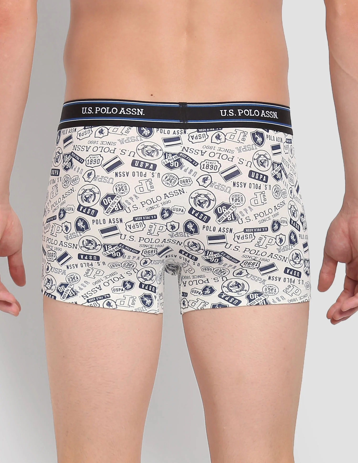 All Over Print Ribbed Jersey I616 Trunks - Pack Of 1 - Image 5