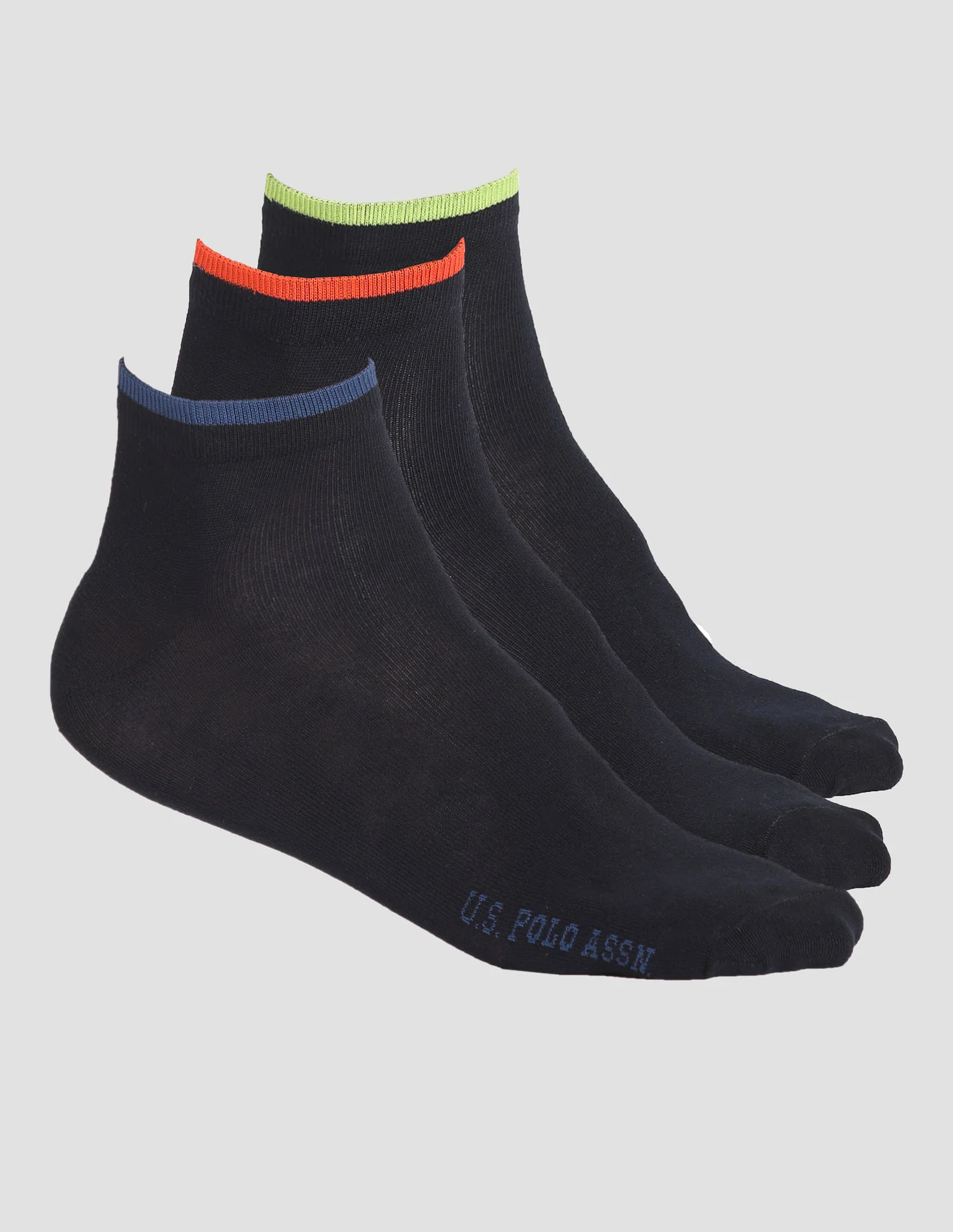 Ankle Length Stretch ES003 Socks - Pack Of 3