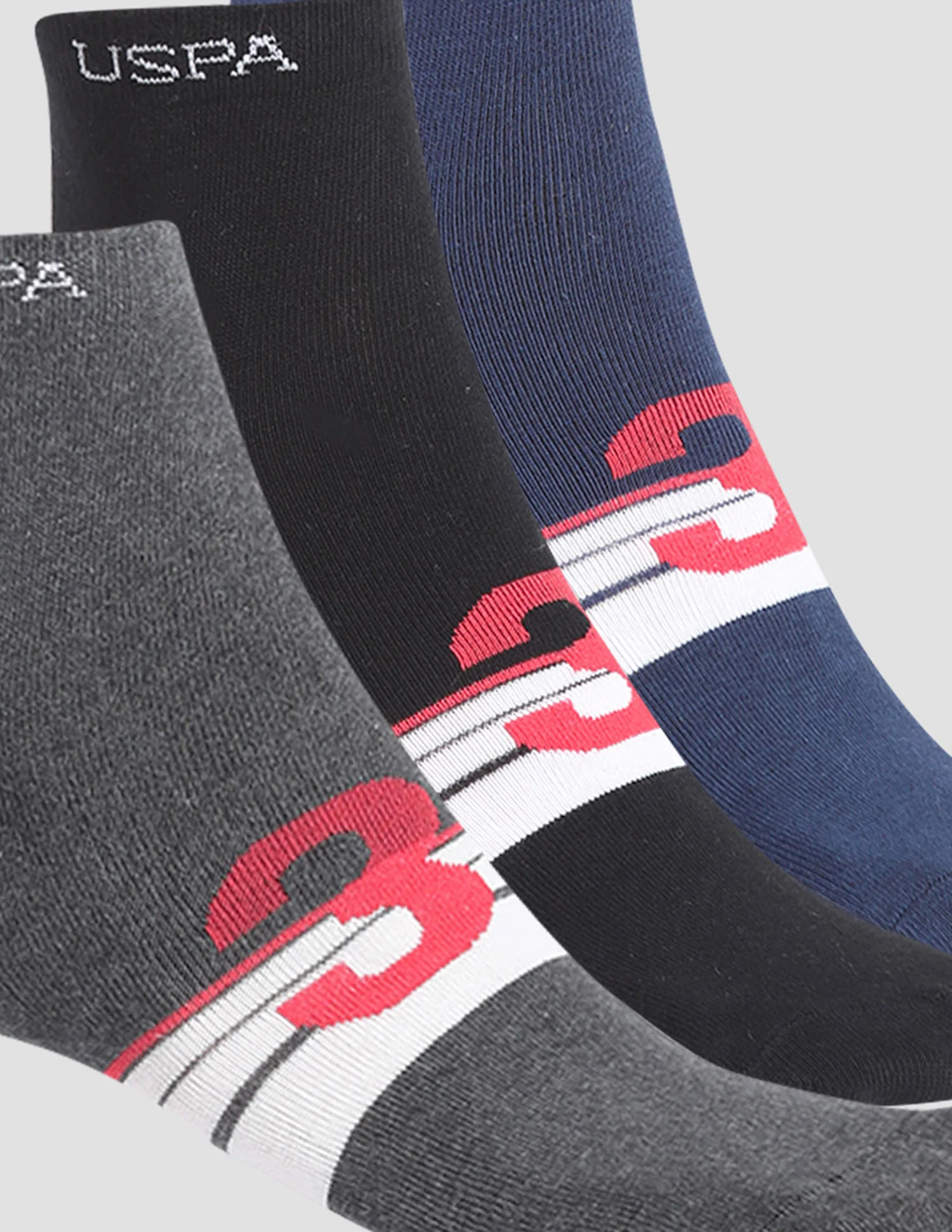 Ankle Length Stretch I646 Socks - Pack Of 3 - Image 7