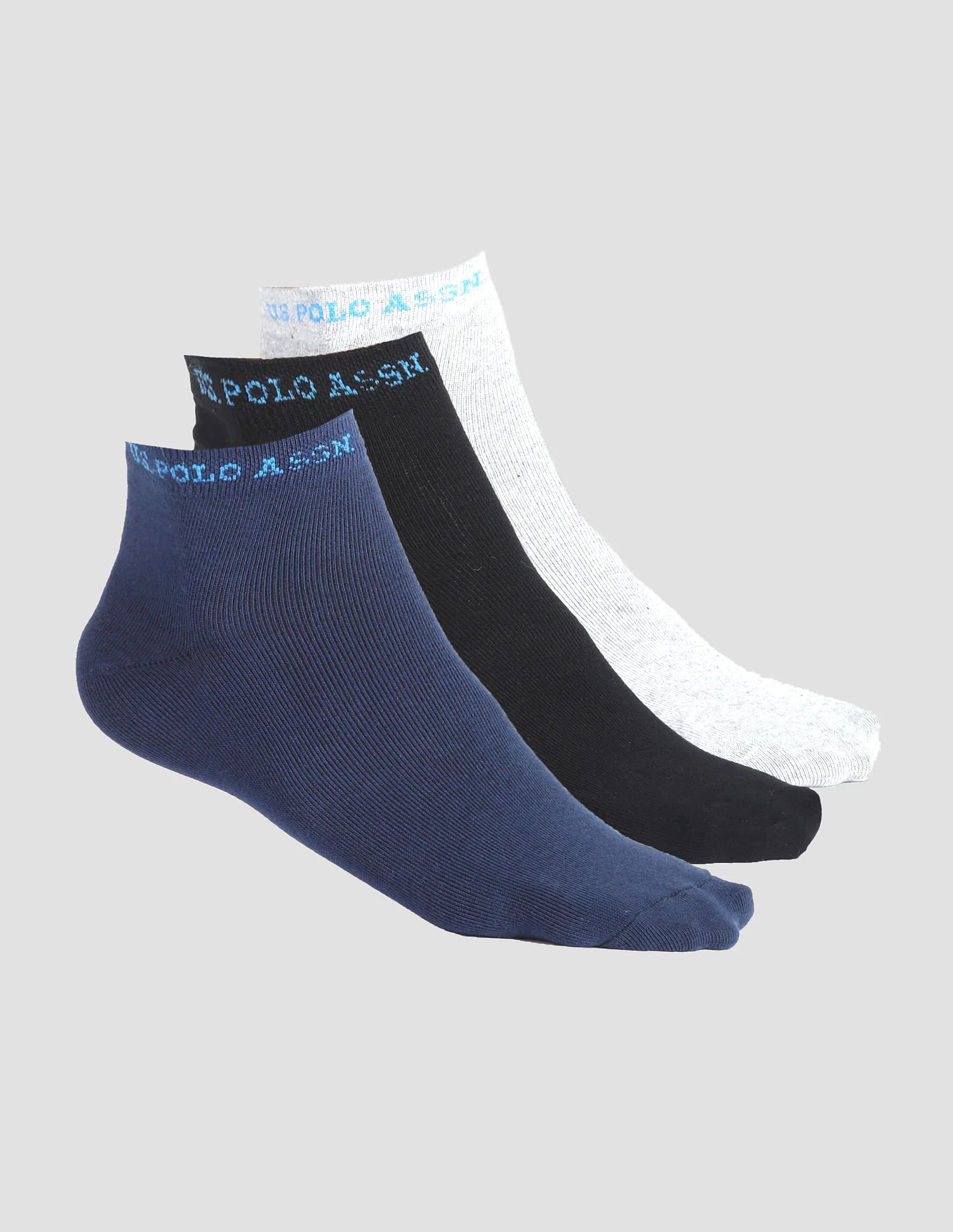 Ankle Length Stretch I646 Socks - Pack Of 3