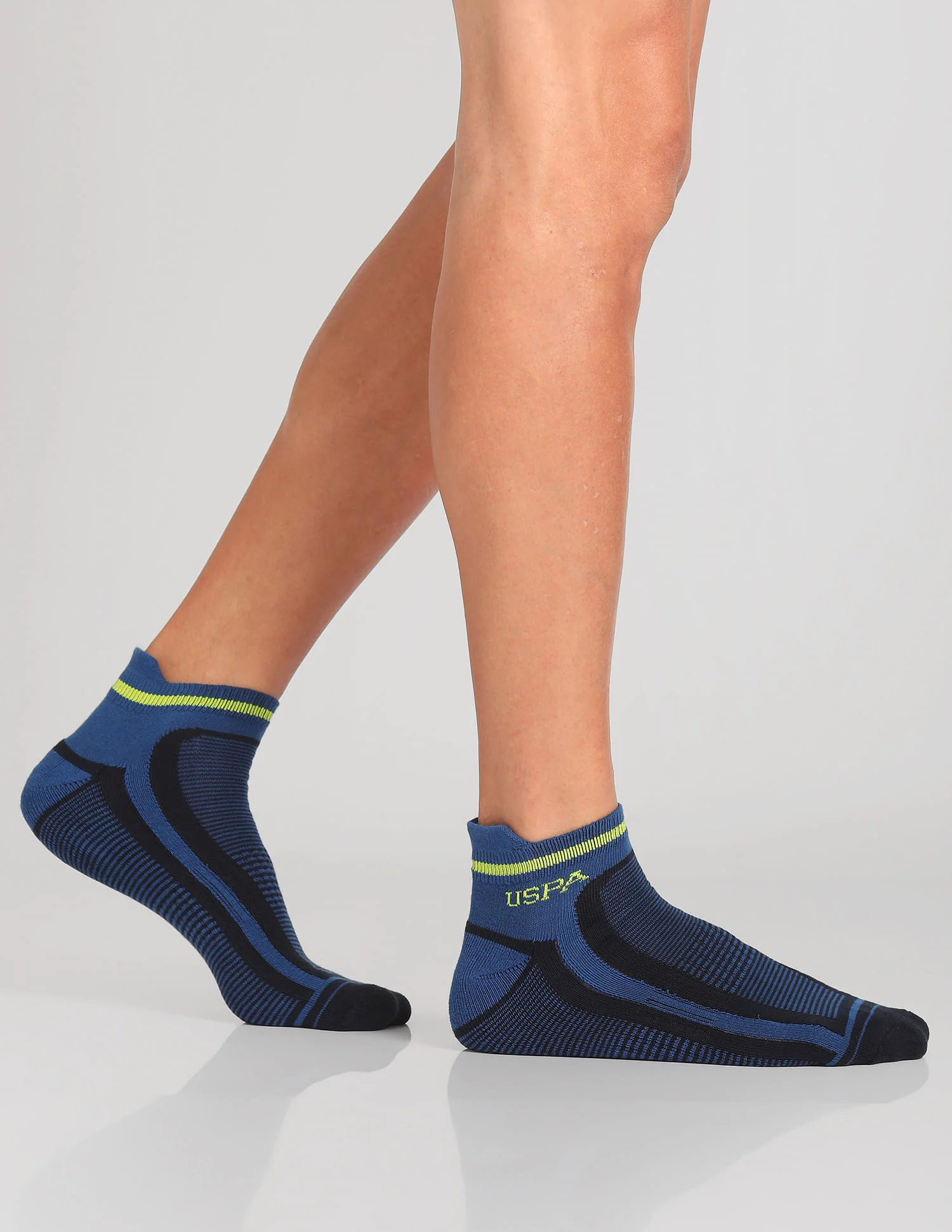 Ankle Length Striped ES006 Socks - Pack Of 3 - Image 5
