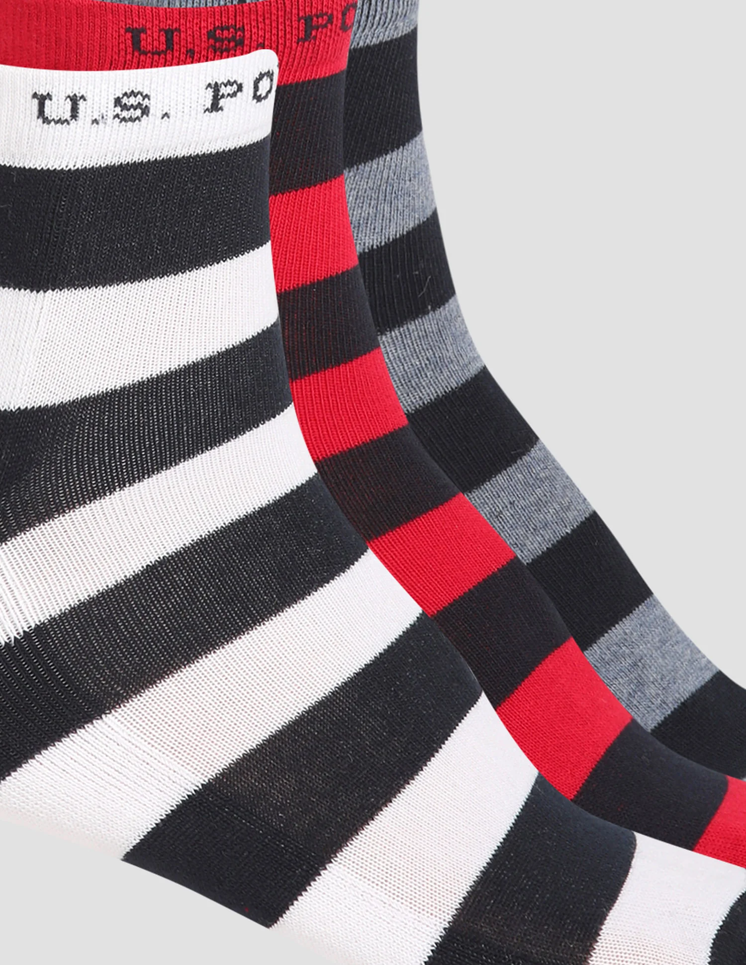 Ankle Length Terry Finish ES005 Socks - Pack Of 3 - Image 7