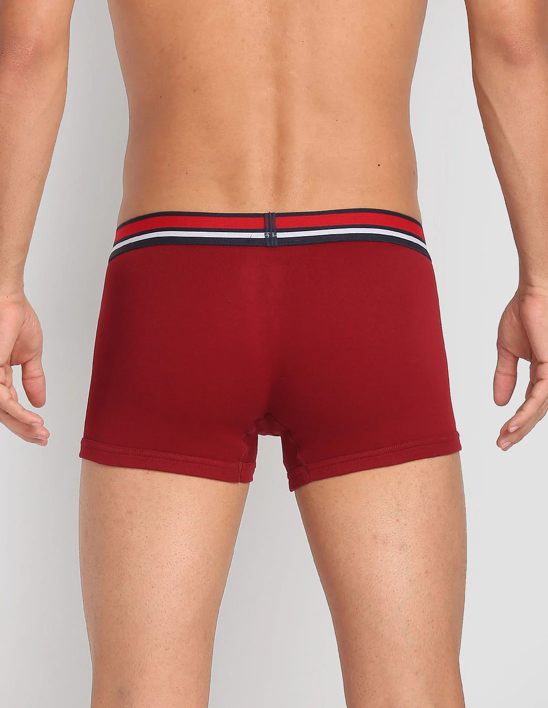 Antibacterial Branded Waist Cotton I641 Trunks - Pack Of 2 - Image 6