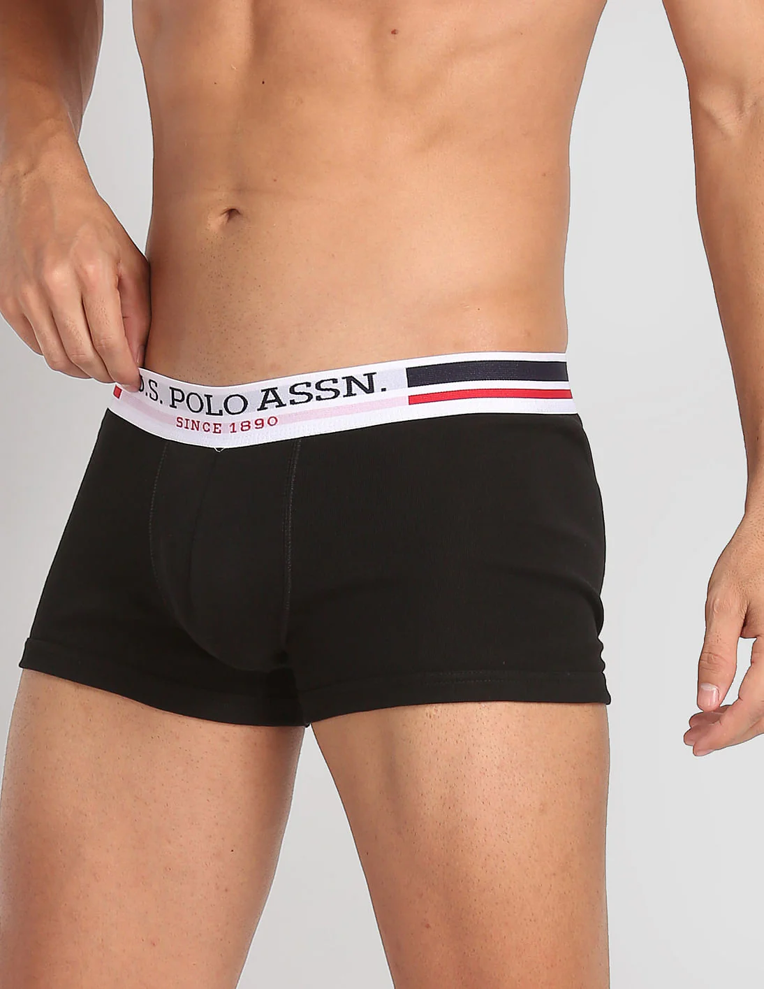 Antibacterial Branded Waist Cotton I641 Trunks - Pack Of 2 - Image 5