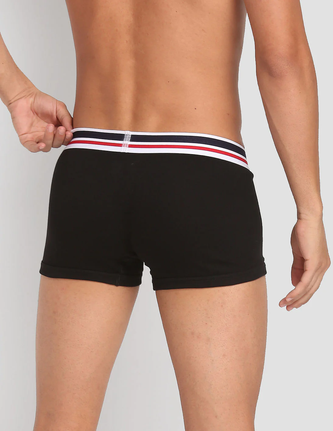Antibacterial Branded Waist Cotton I641 Trunks - Pack Of 2 - Image 6