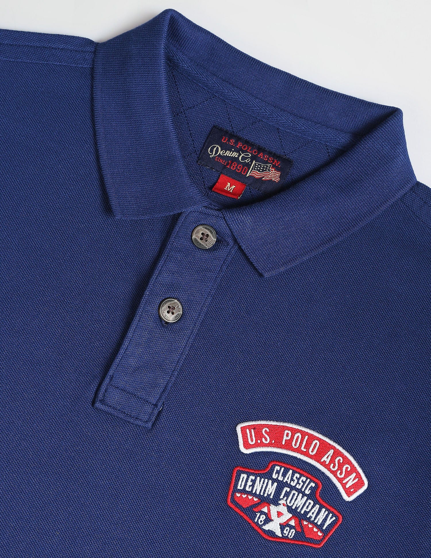 Appliqued Logo Cotton Polo Shirt - Image 2