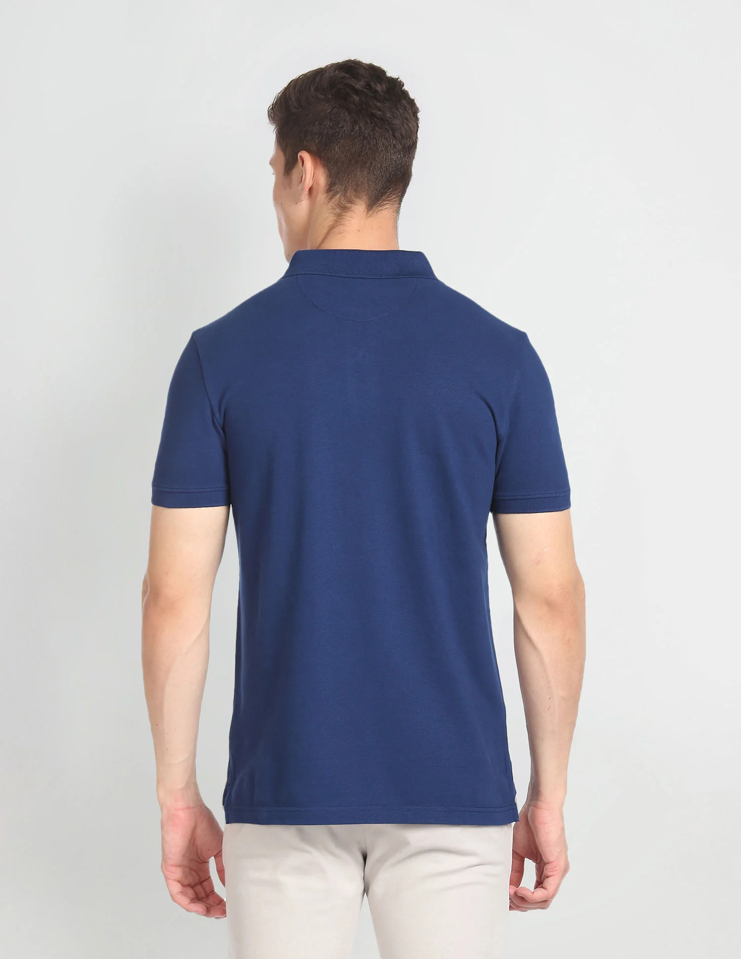 Appliqued Logo Cotton Polo Shirt - Image 5