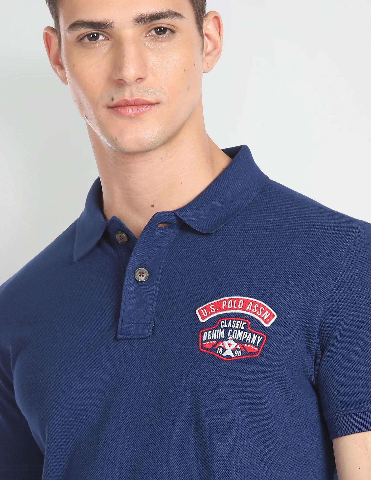 Appliqued Logo Cotton Polo Shirt - Image 6