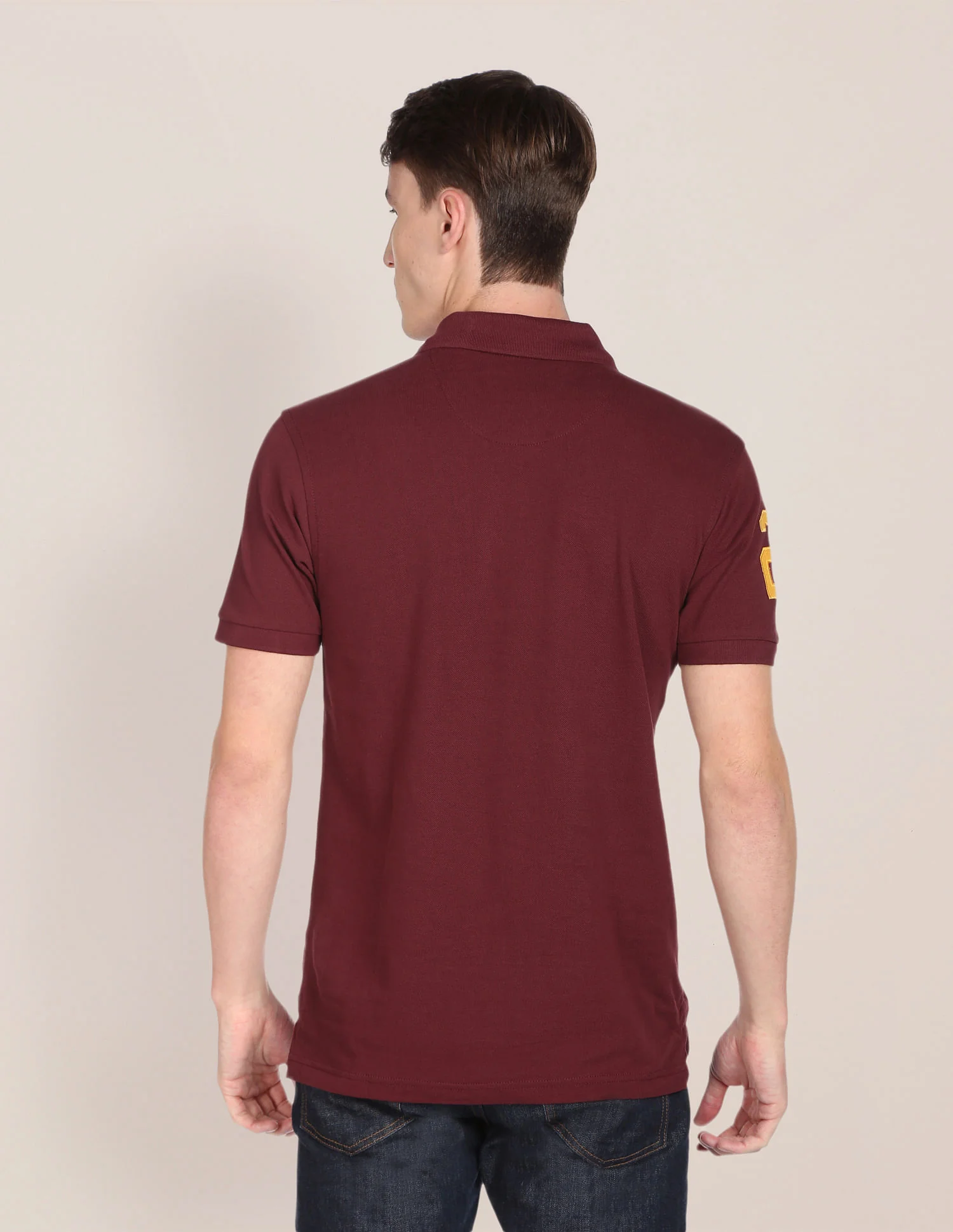 Compact Cotton Logo Polo Shirt - Image 5