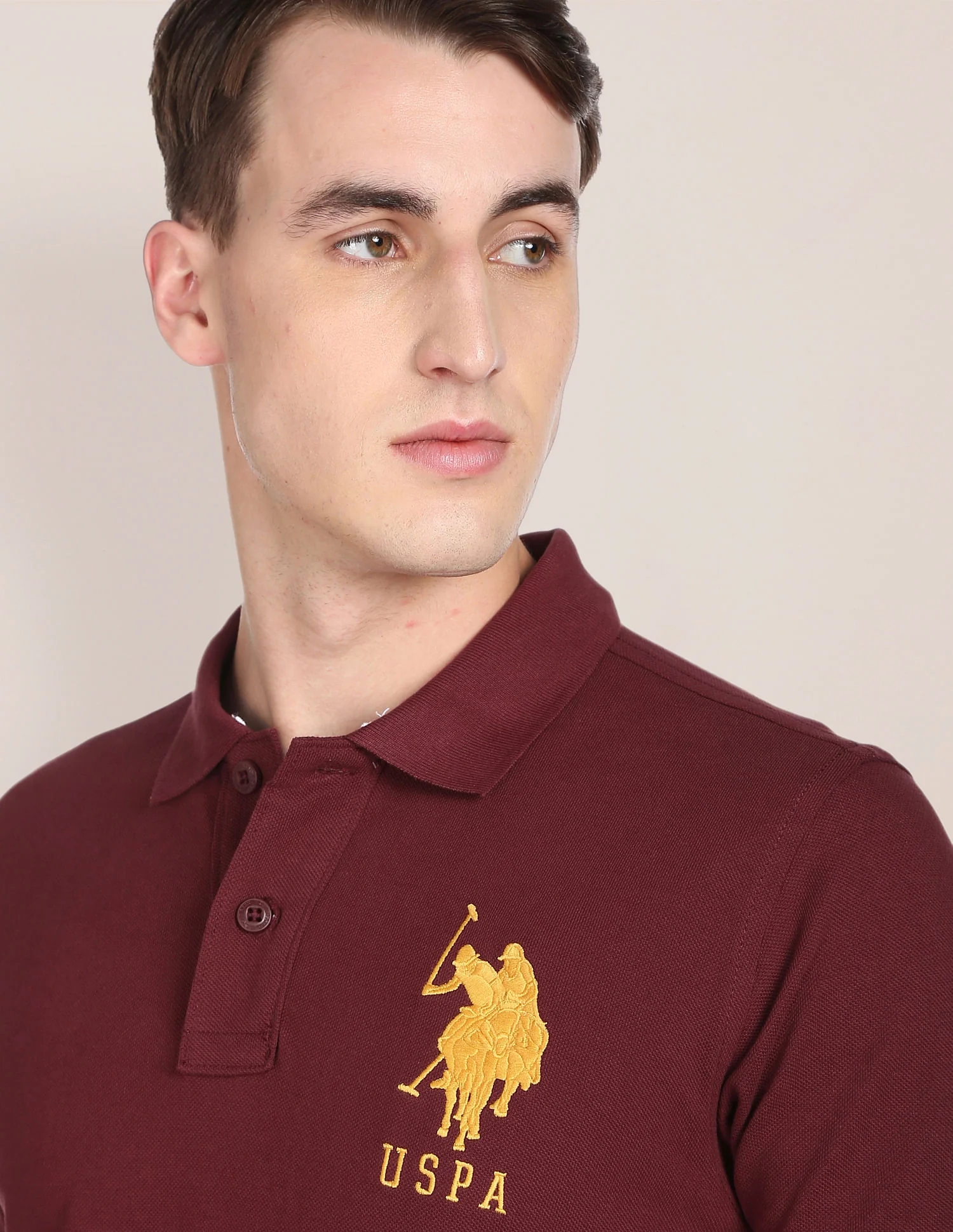 Compact Cotton Logo Polo Shirt - Image 6