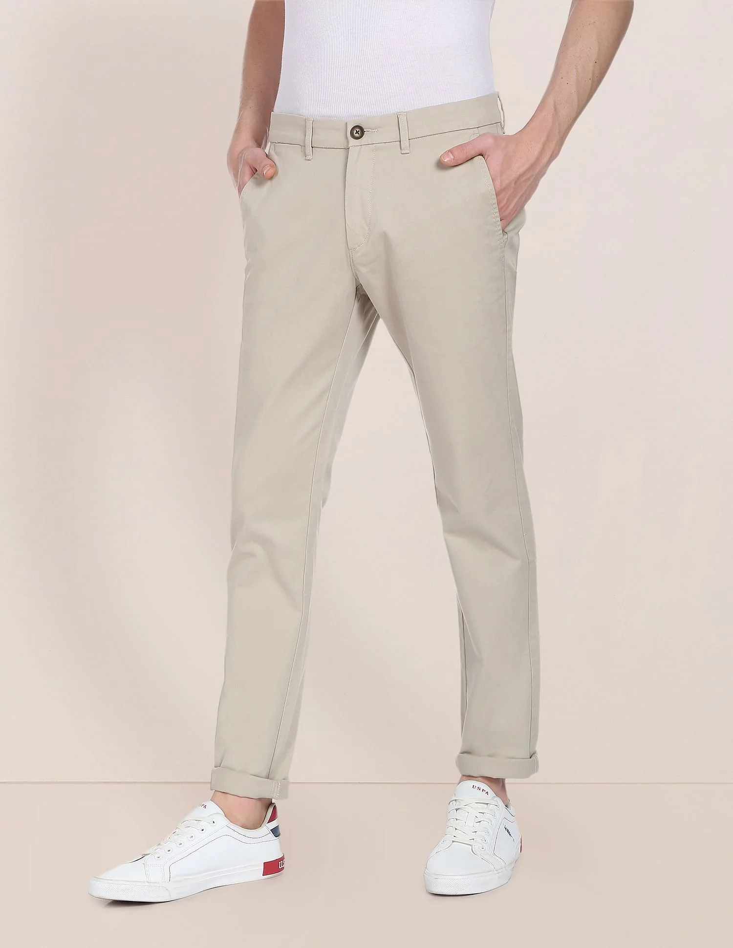 Austin Trim Fit Stretch Chinos