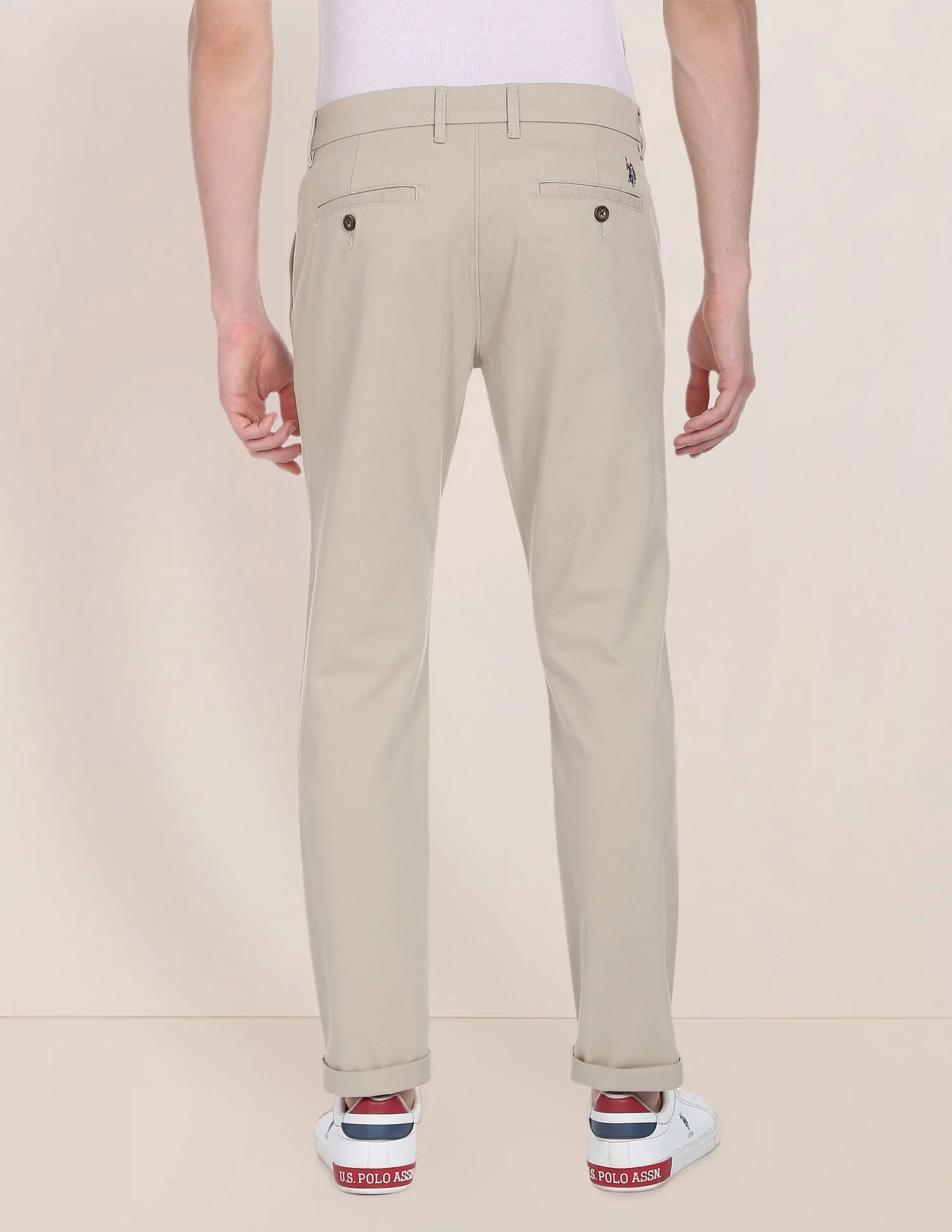 Austin Trim Fit Stretch Chinos - Image 5