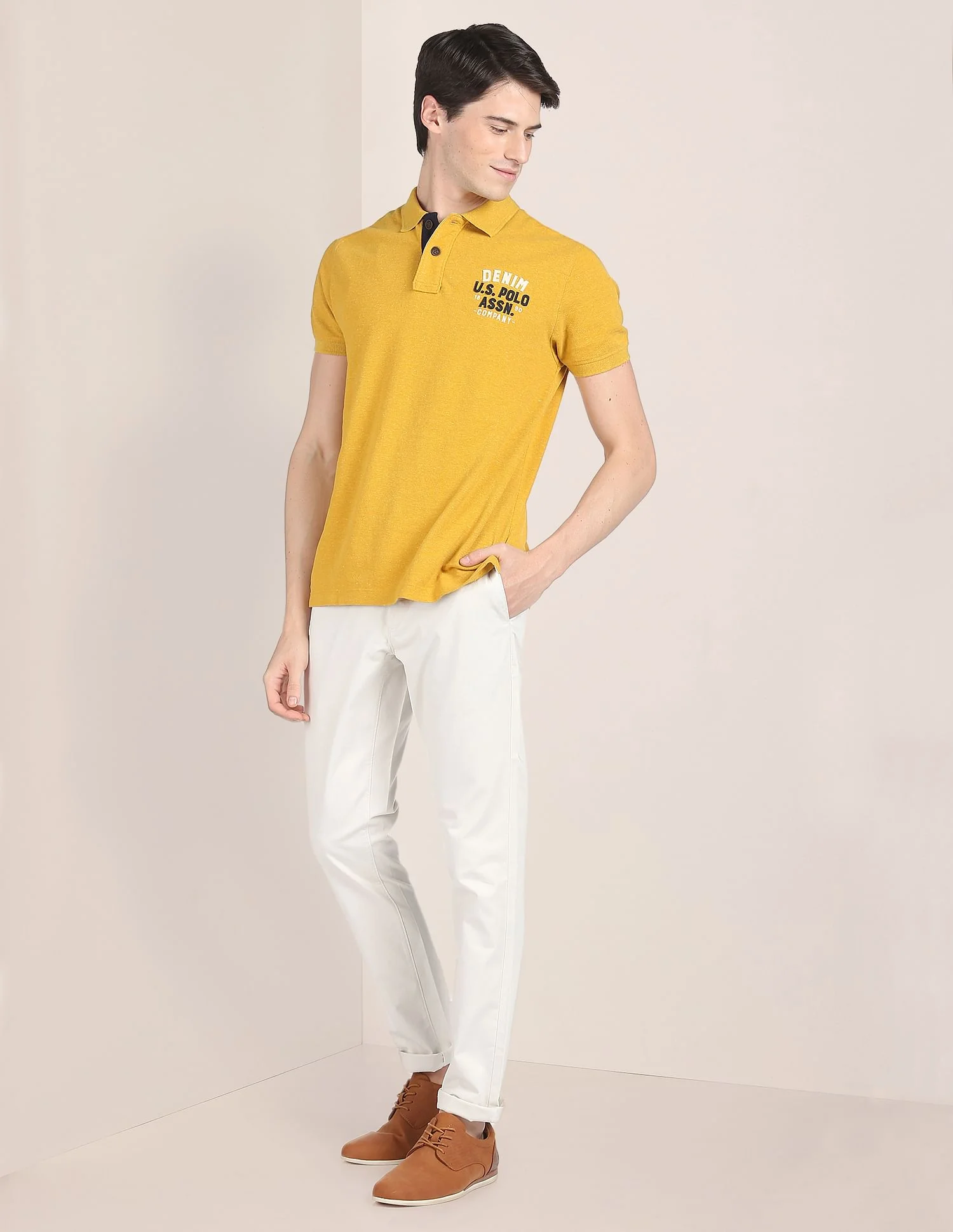 Austin Trim Fit Stretch Chinos - Image 3