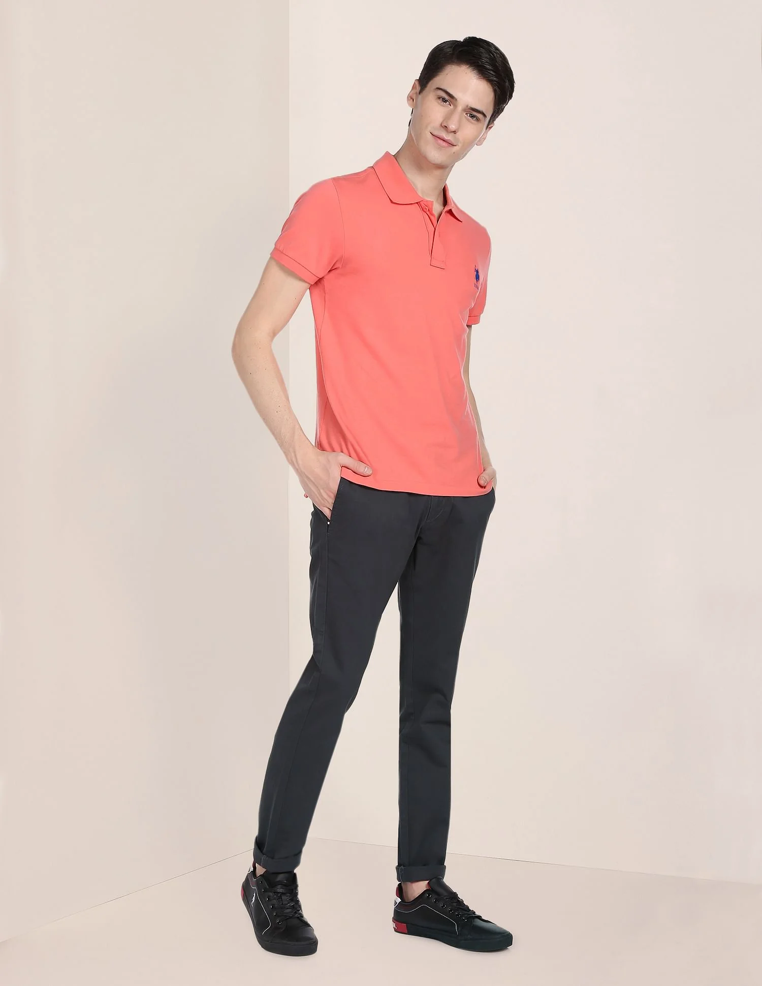 Austin Trim Fit Stretch Chinos - Image 3