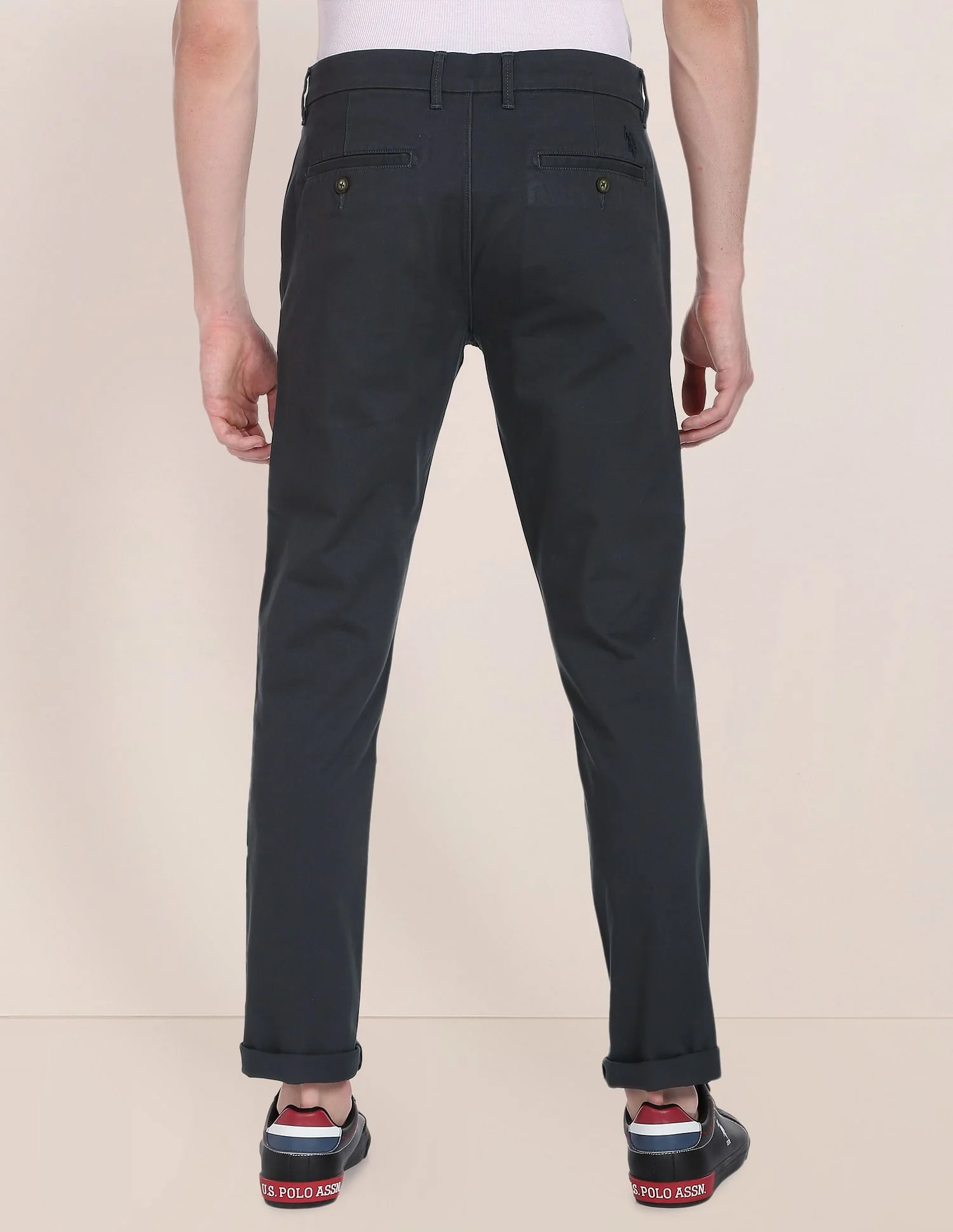 Austin Trim Fit Stretch Chinos - Image 5