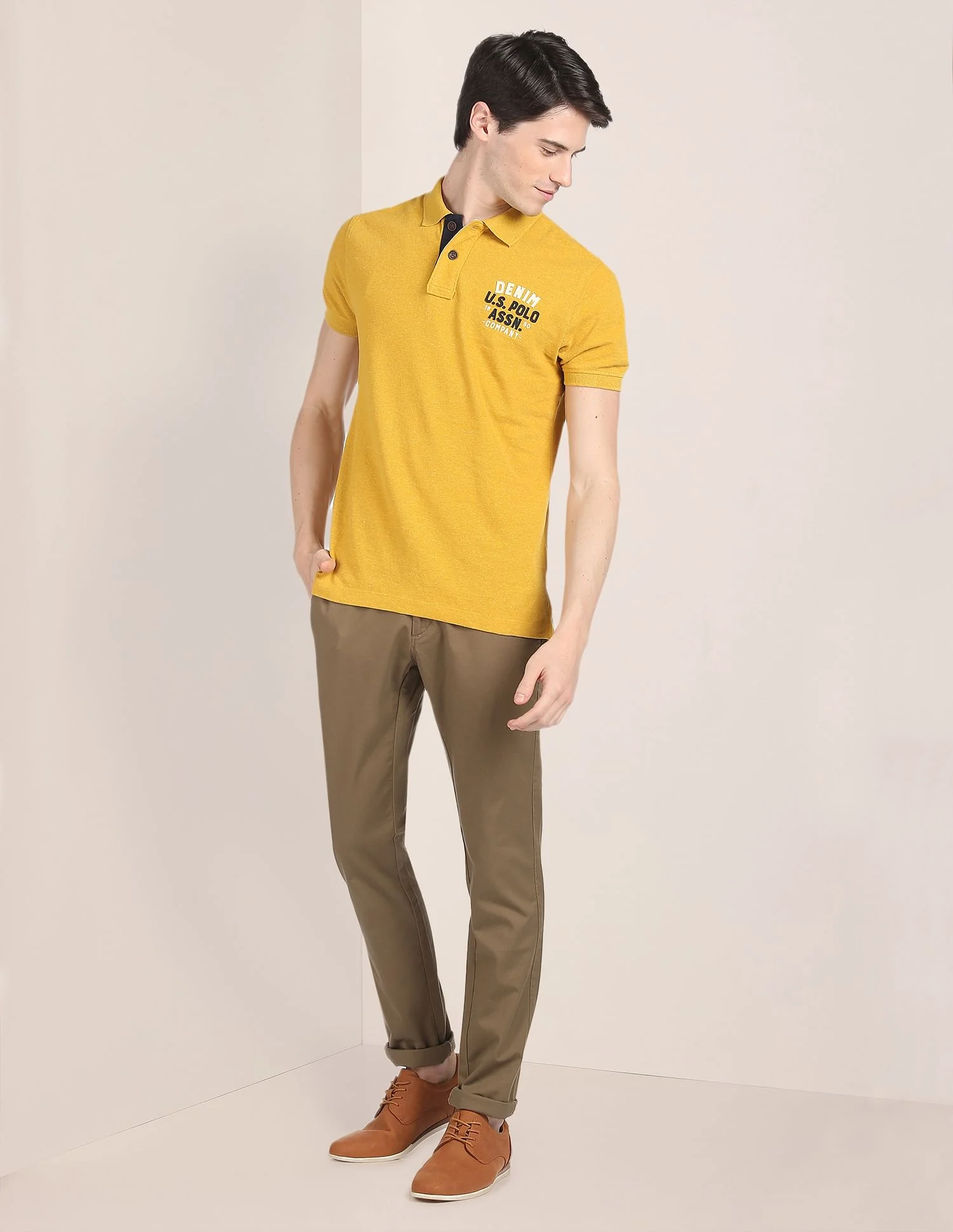 Austin Trim Fit Stretch Chinos - Image 3
