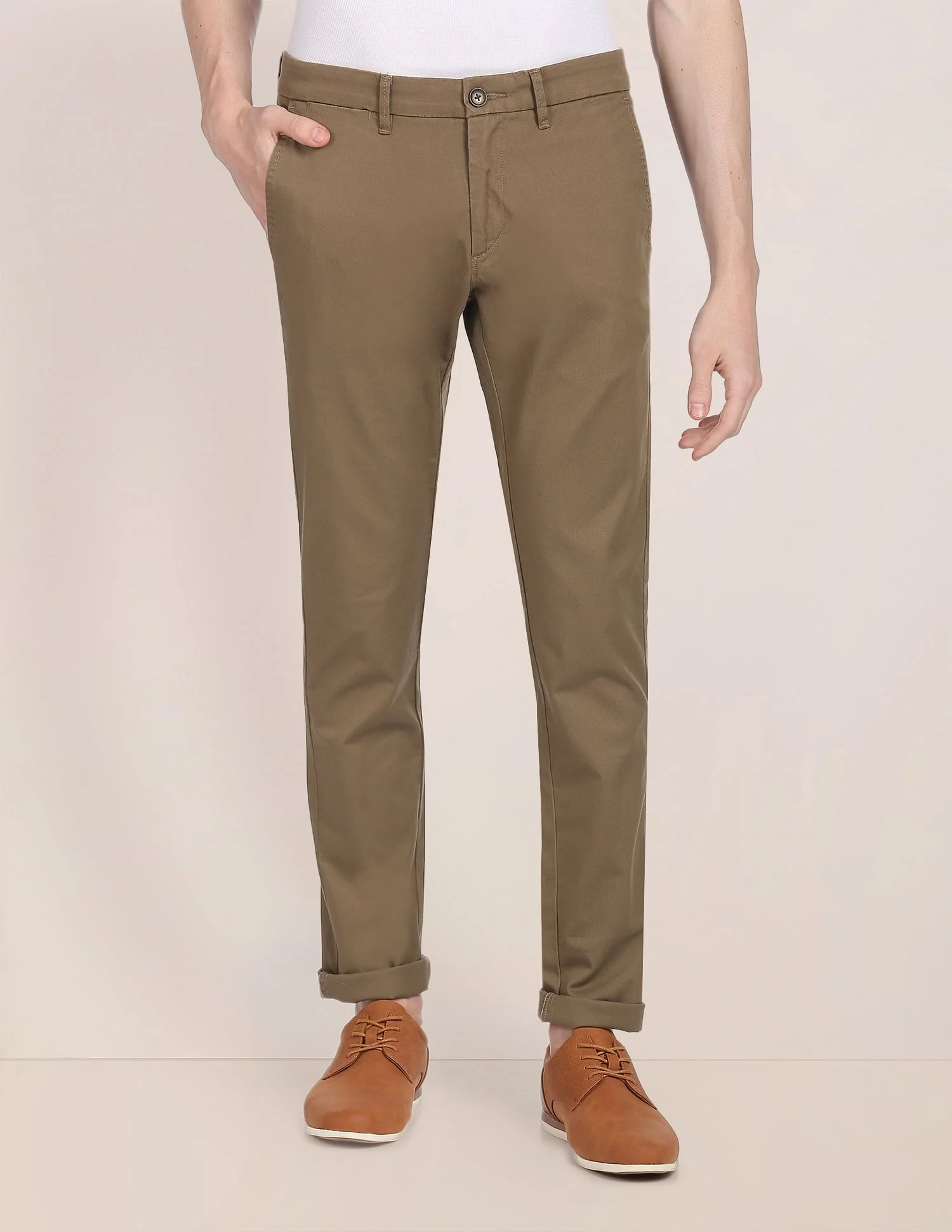 Austin Trim Fit Stretch Chinos - Image 6