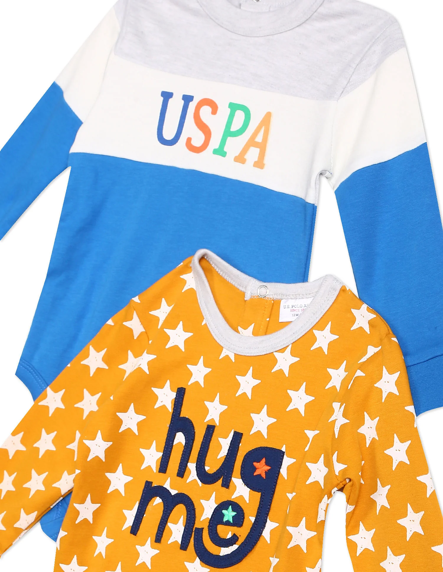Baby Assorted Long Sleeve Bodysuit - Pack Of 2 - Image 5
