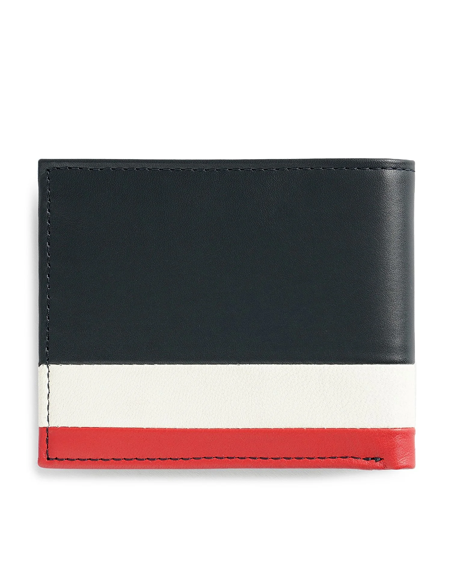 Bi-Fold Horizontal Stripe Wallet - Image 3