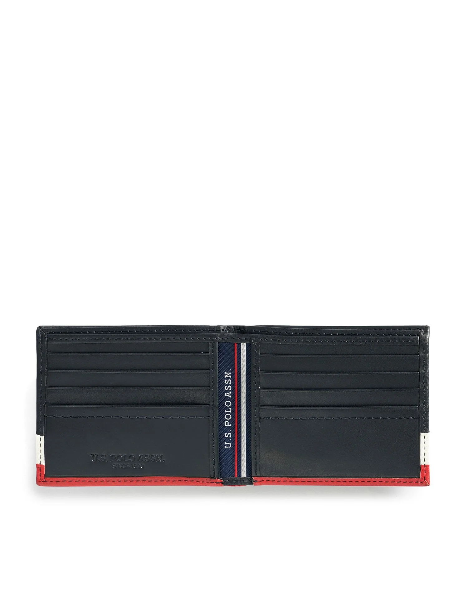 Bi-Fold Horizontal Stripe Wallet - Image 4