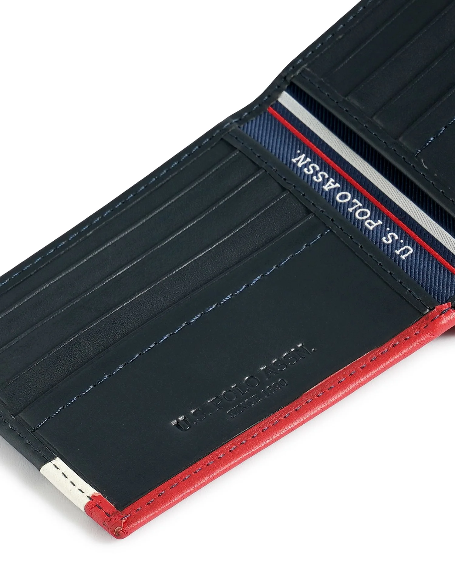 Bi-Fold Horizontal Stripe Wallet - Image 6