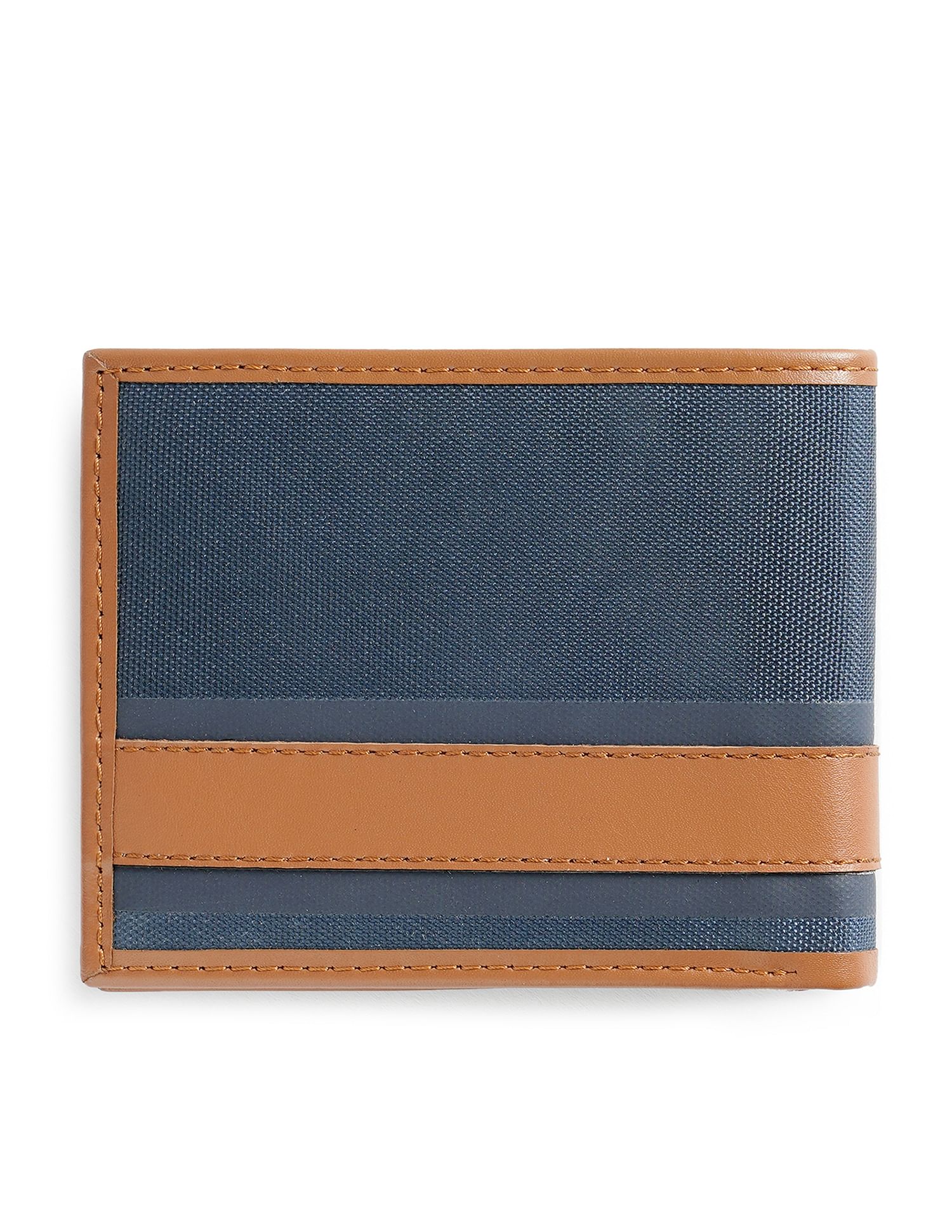 Bi-Fold Panel Solid Wallet - Image 3