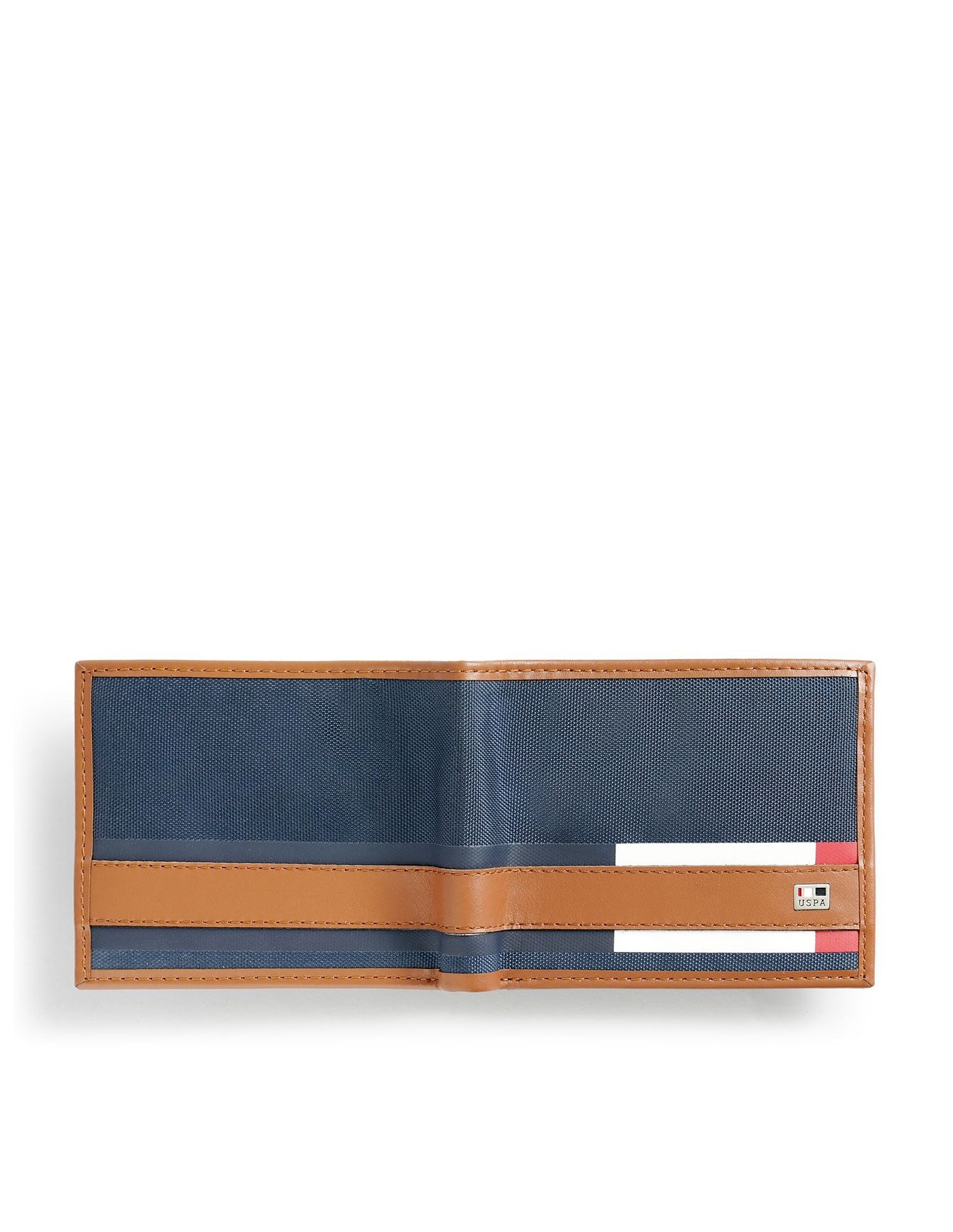 Bi-Fold Panel Solid Wallet - Image 5