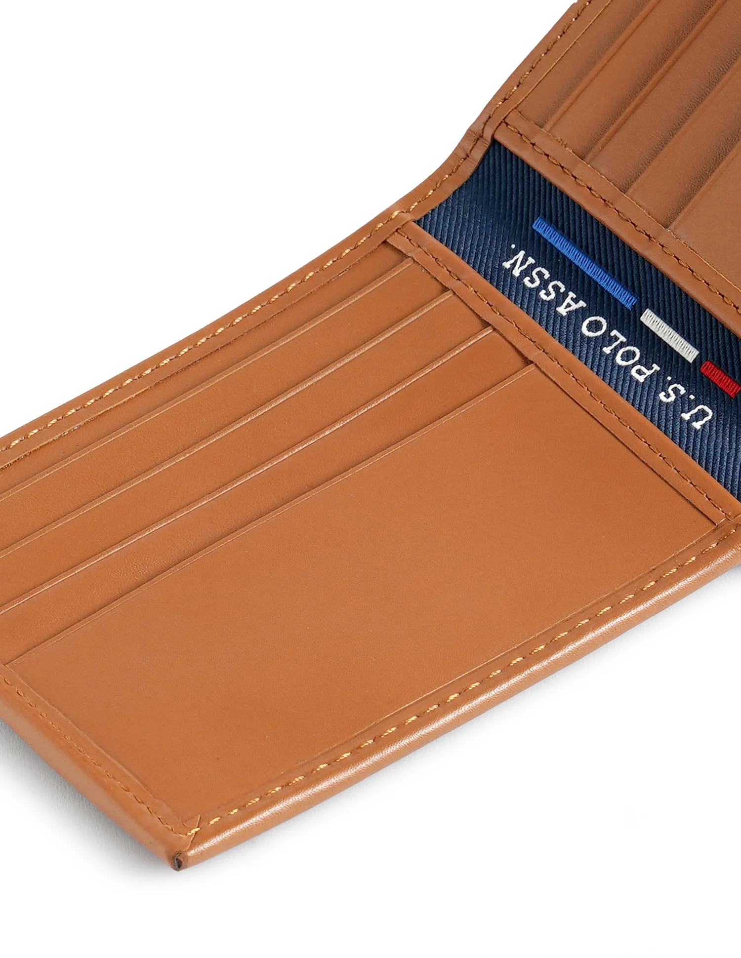 Bi-Fold Panel Solid Wallet - Image 7