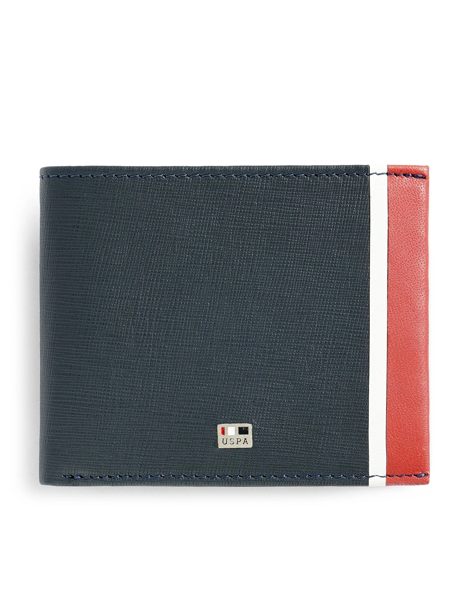 Bi-Fold Textured Leather Wallet - Image 2