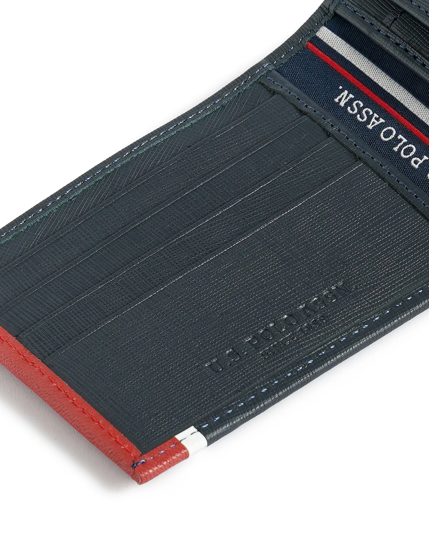 Bi-Fold Textured Leather Wallet - Image 7
