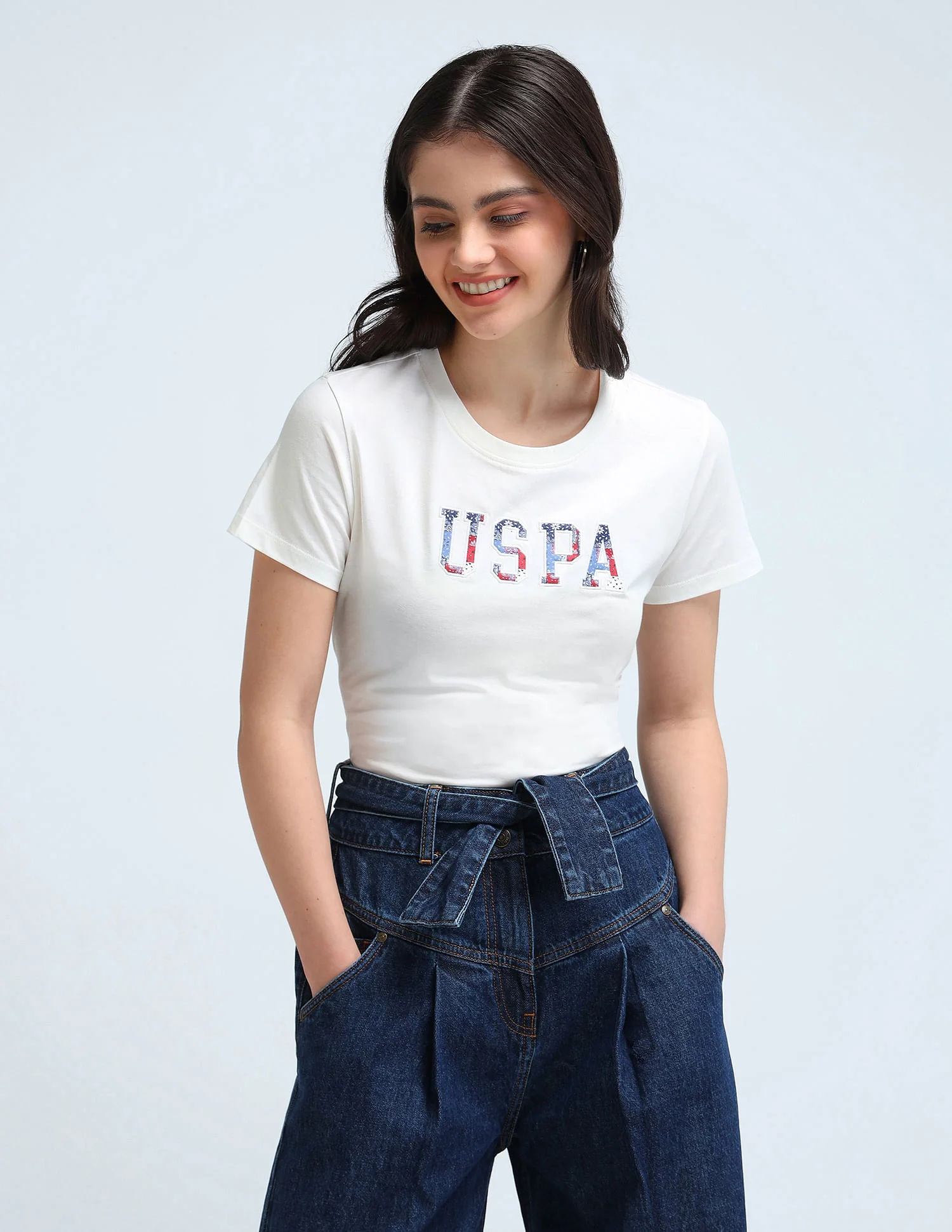 Boho Applique Regular Fit T-Shirt