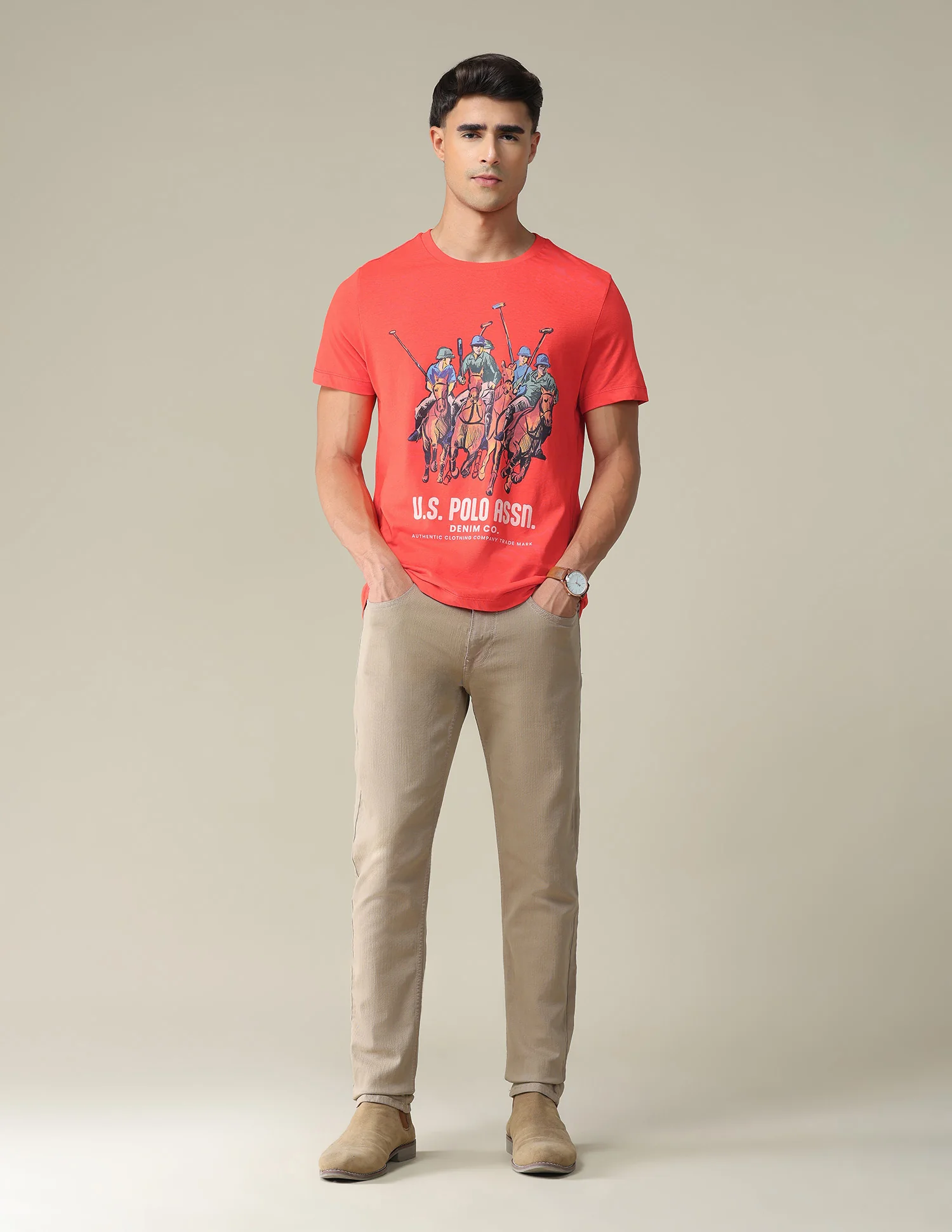 Bold Print Cotton T-Shirt - Image 3
