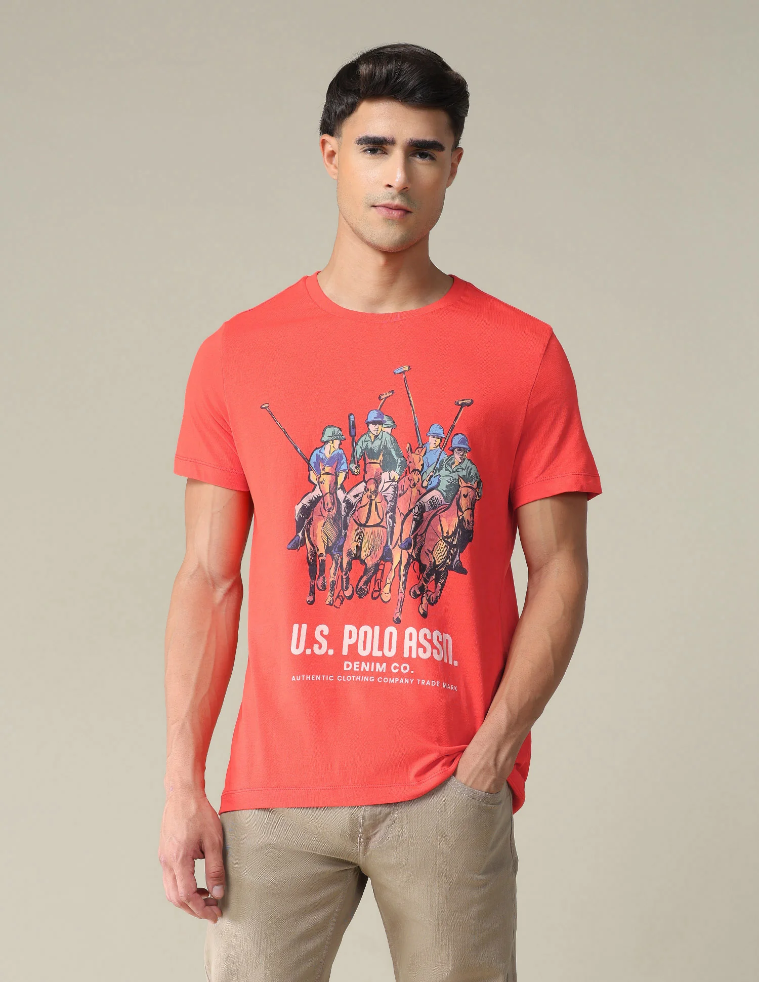 Bold Print Cotton T-Shirt - Image 6