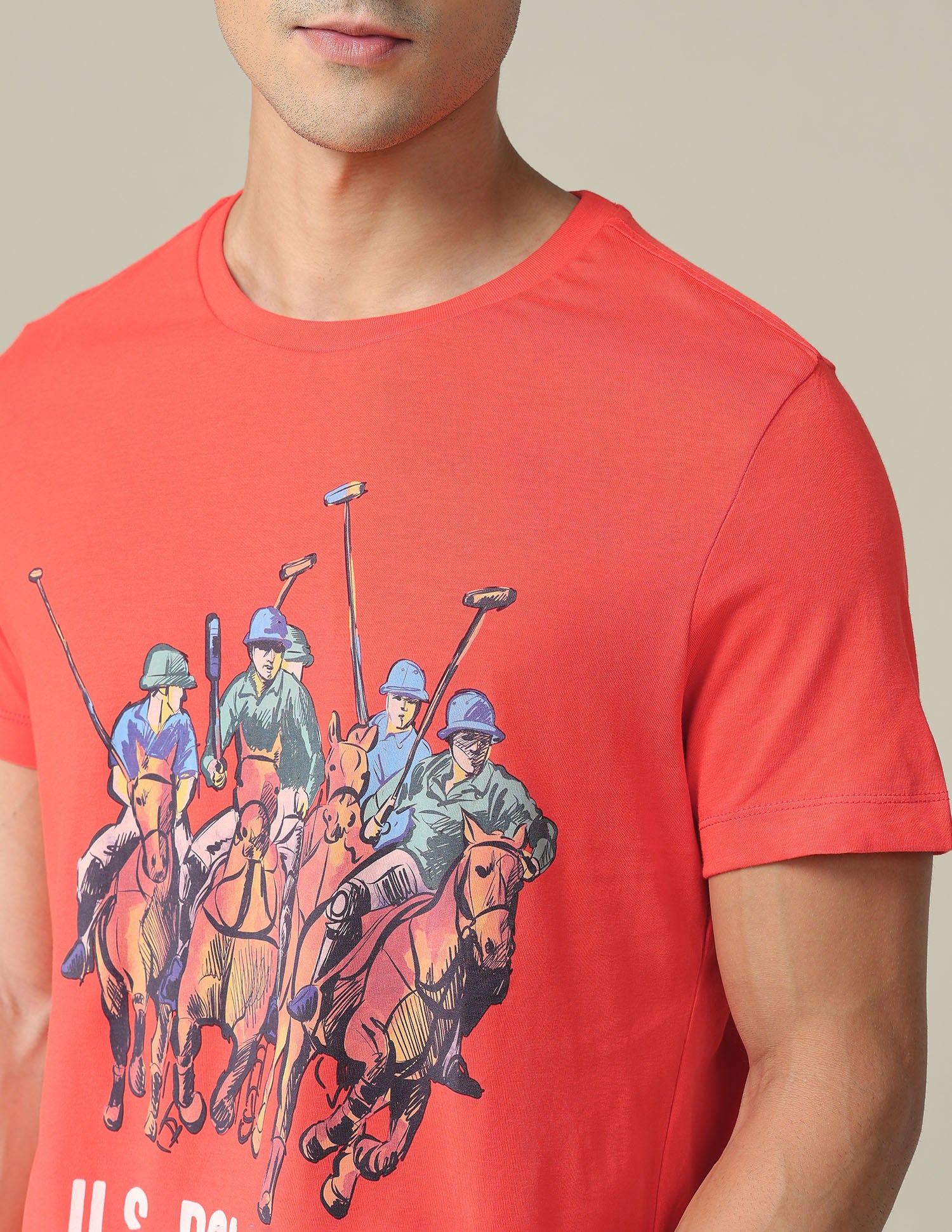 Bold Print Cotton T-Shirt - Image 7