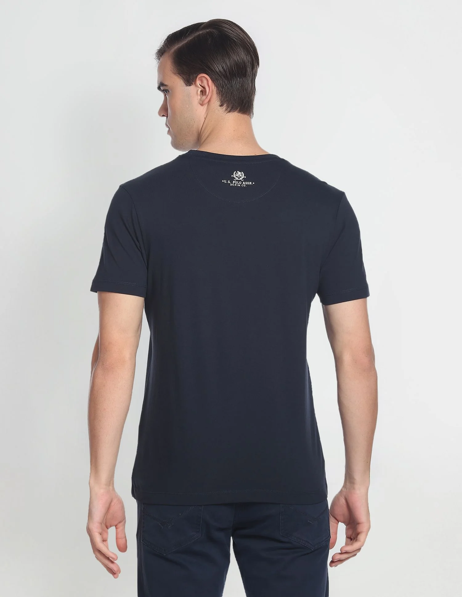 Bold Print Crew Neck T-Shirt - Image 5