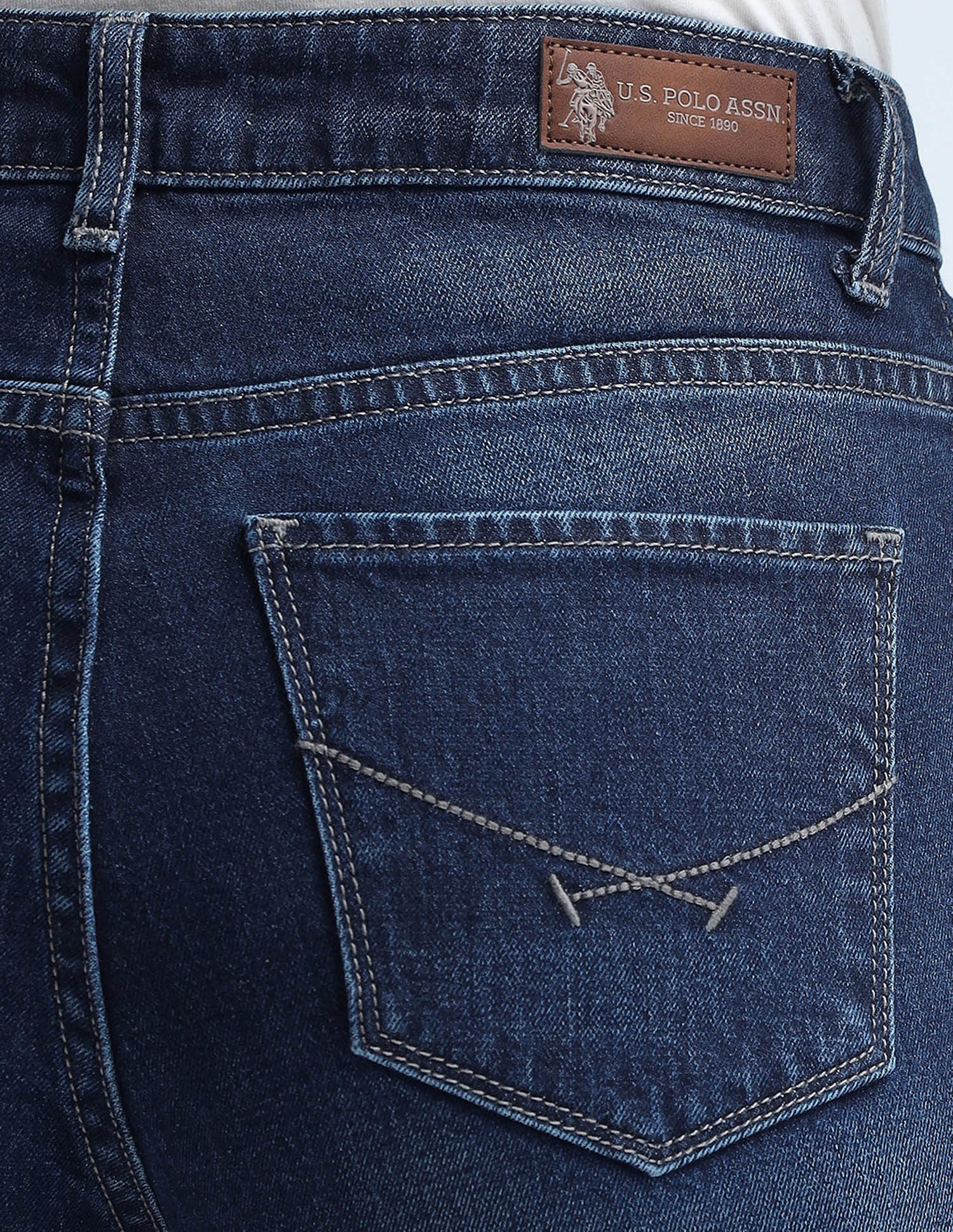 Bootcut Fit Blue Jeans - Image 7