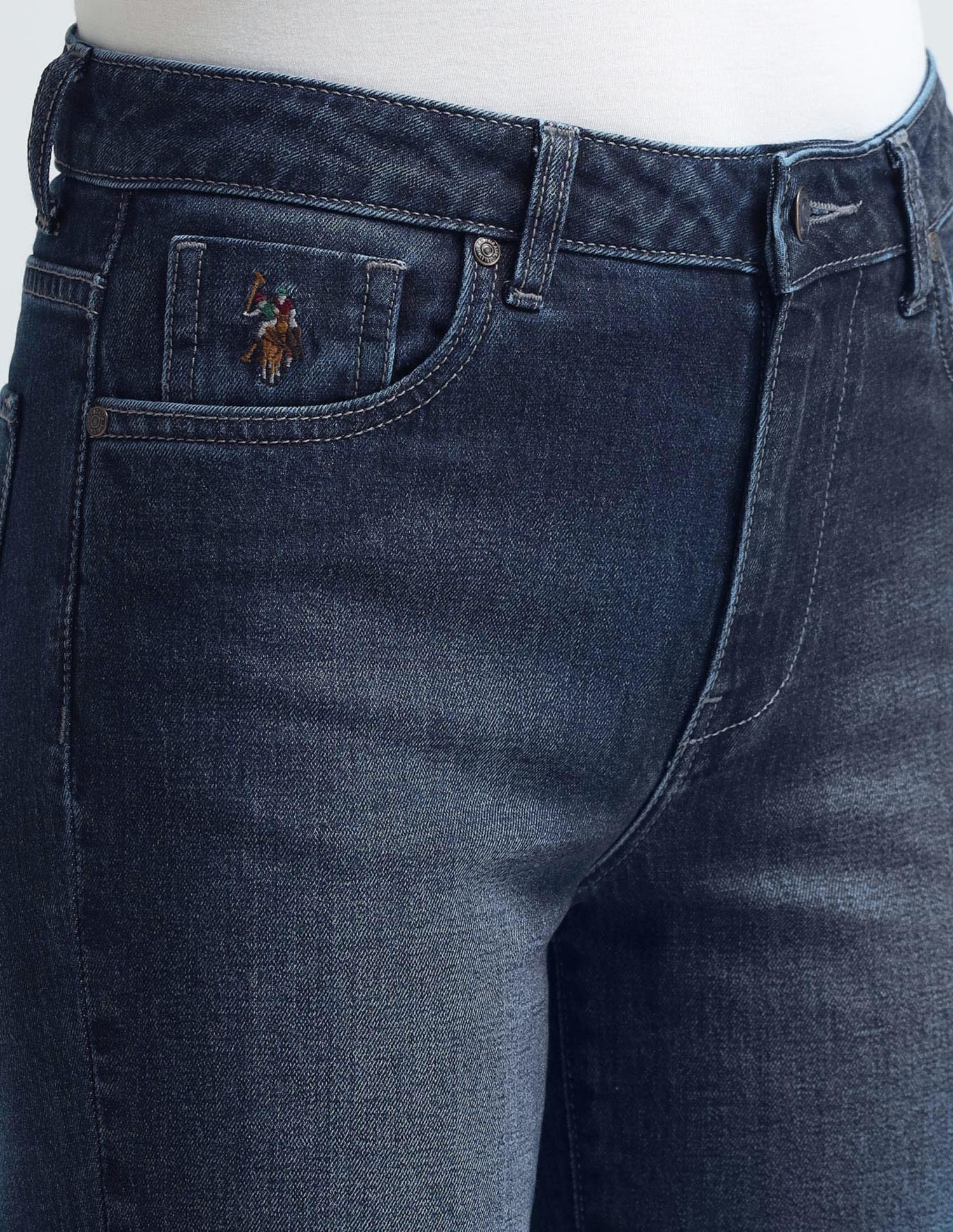 Bootcut Fit Blue Jeans - Image 8