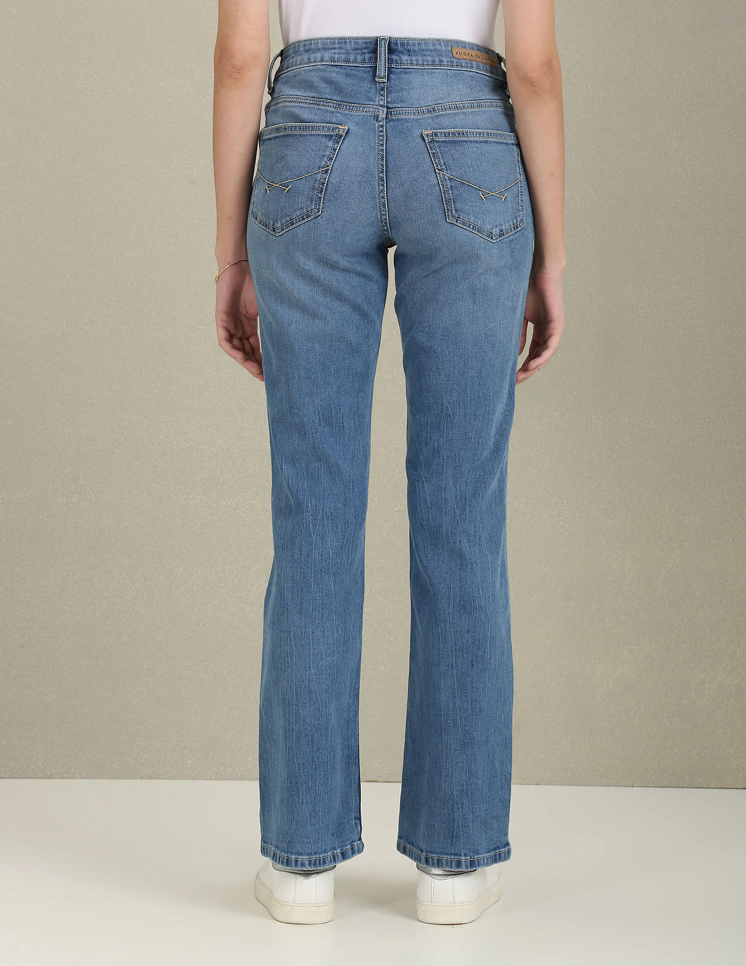 Bootcut Fit Mid Rise Jeans - Image 5