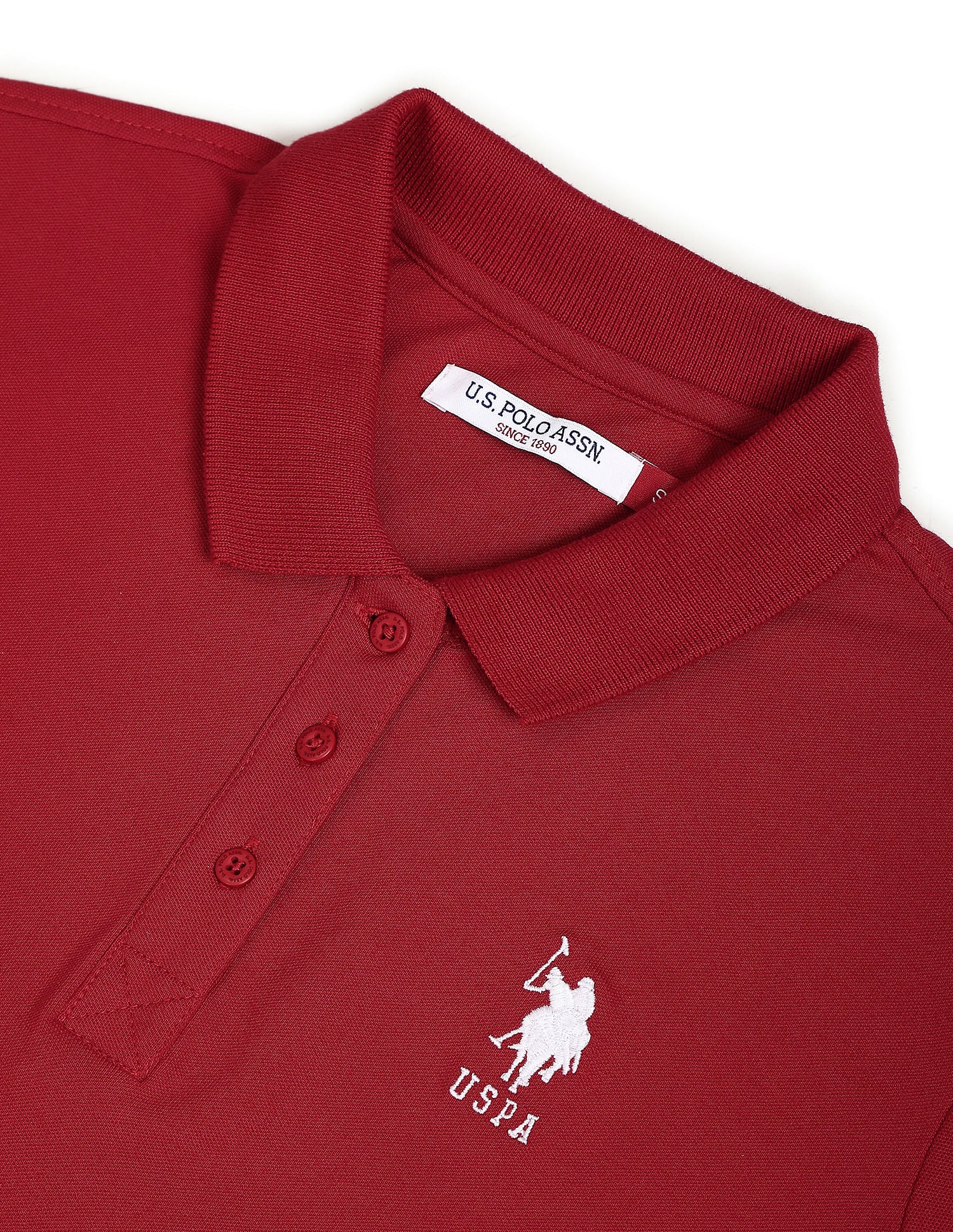 Boxy Crop Polo Shirt - Image 2