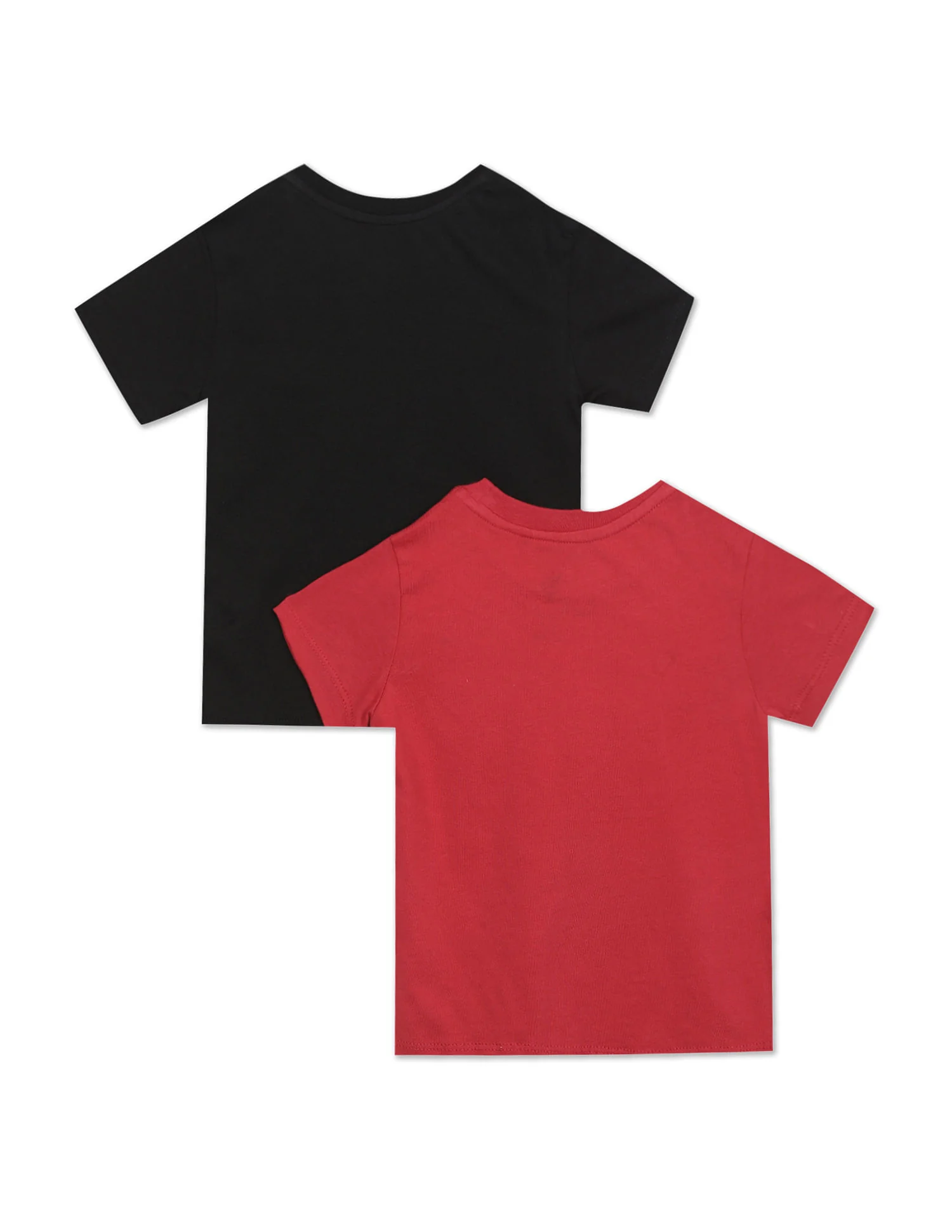 Boys Assorted Cotton Brand Print T-Shirt - Pack Of 2 - Image 2