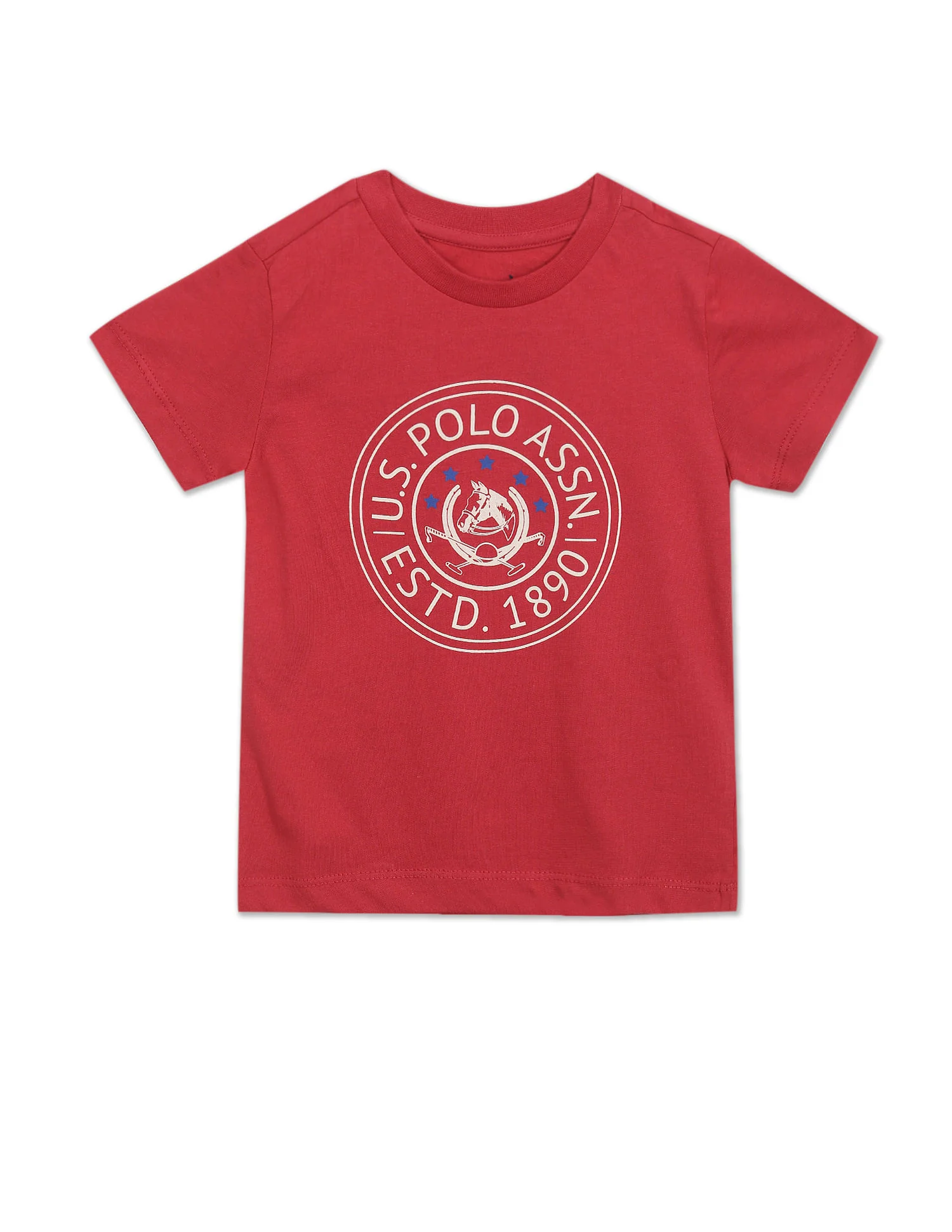 Boys Assorted Cotton Brand Print T-Shirt - Pack Of 2 - Image 3