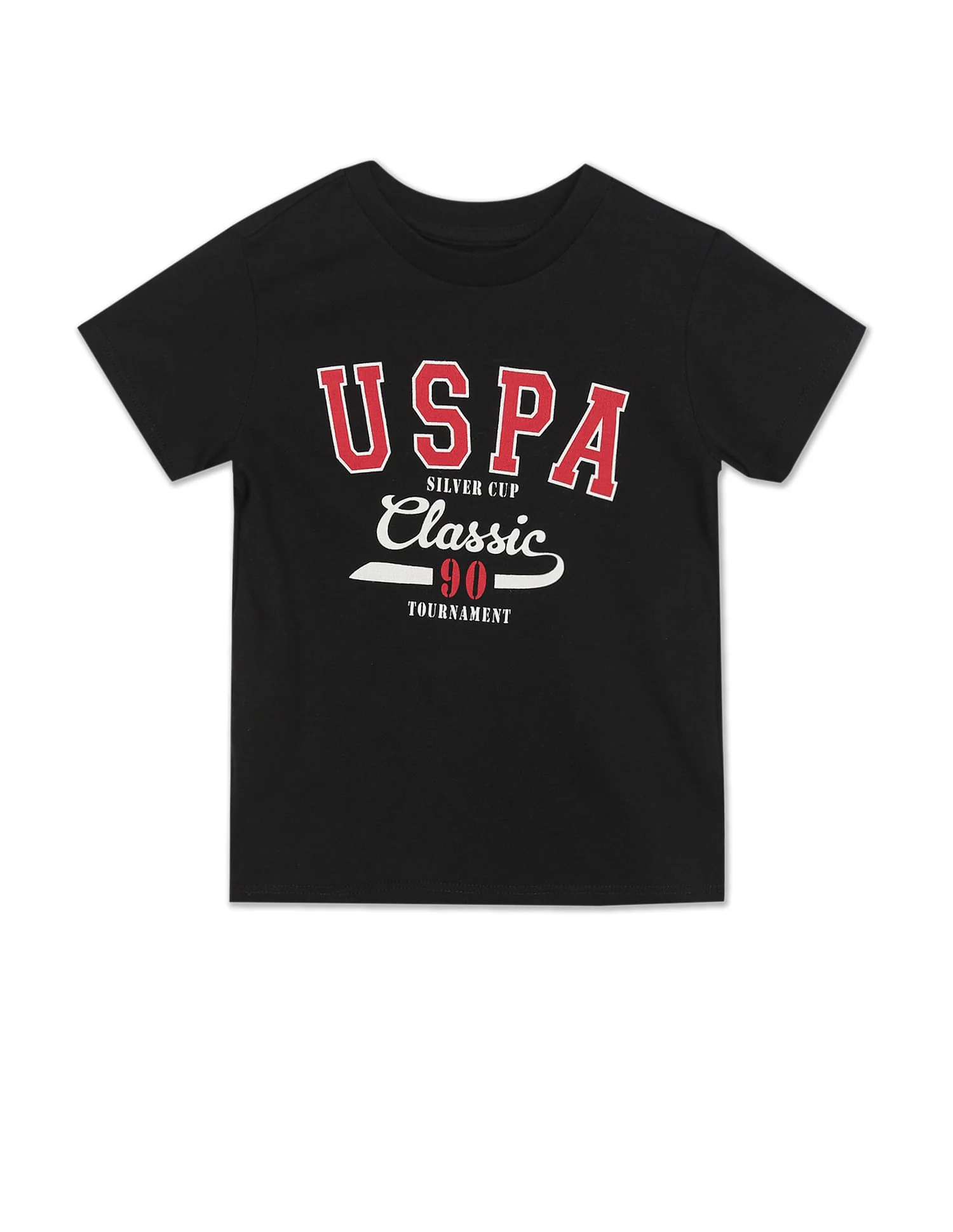 Boys Assorted Cotton Brand Print T-Shirt - Pack Of 2 - Image 4