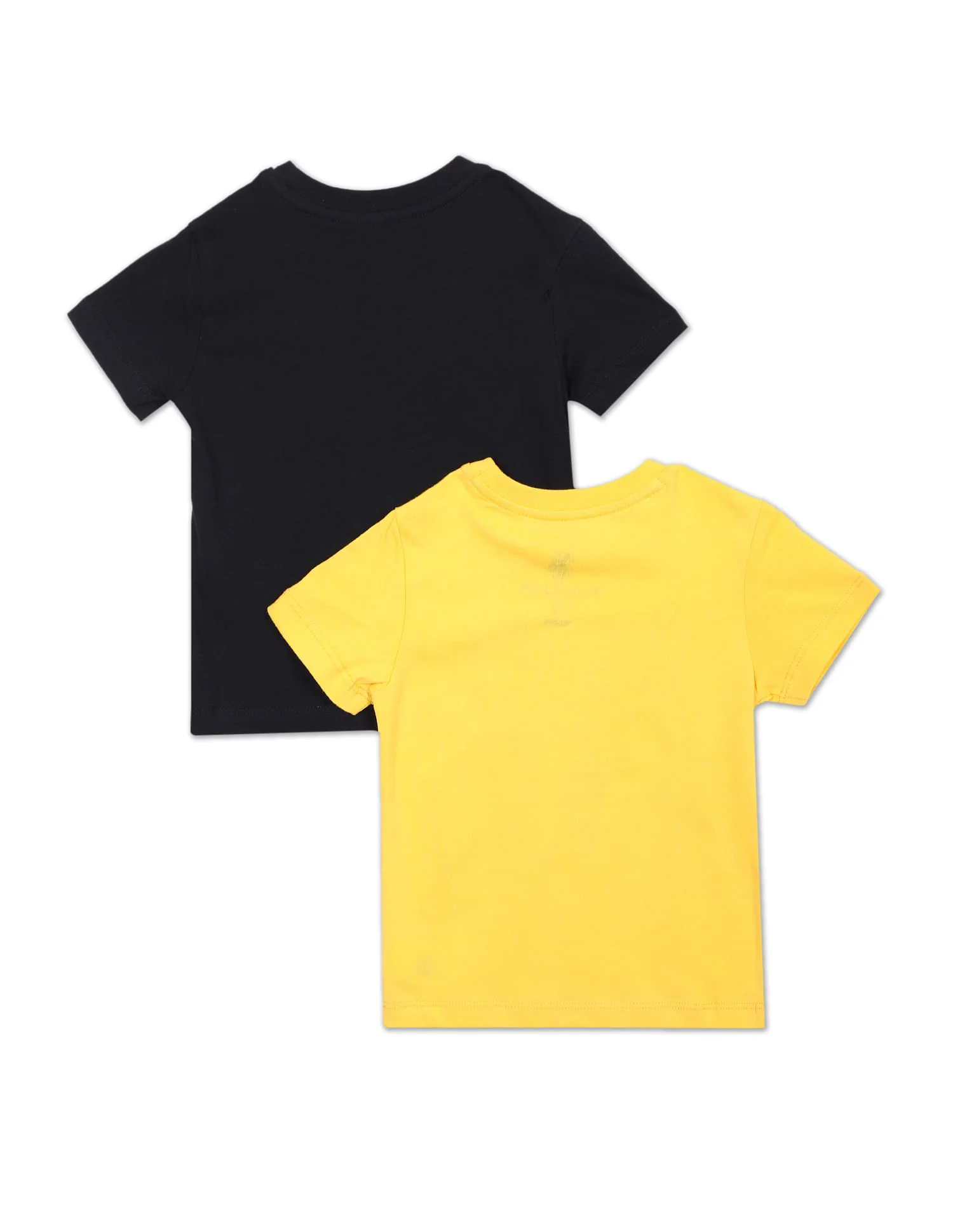 Boys Assorted Crew Neck Printed T-Shirt - Pack Of 2 - Image 2